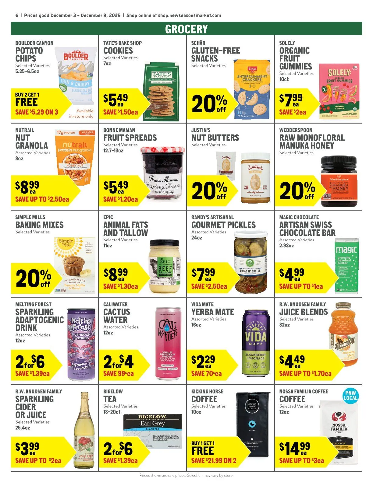 Weekly ad New Seasons Market Sales from December 3 to December 9 2025 - Page 6