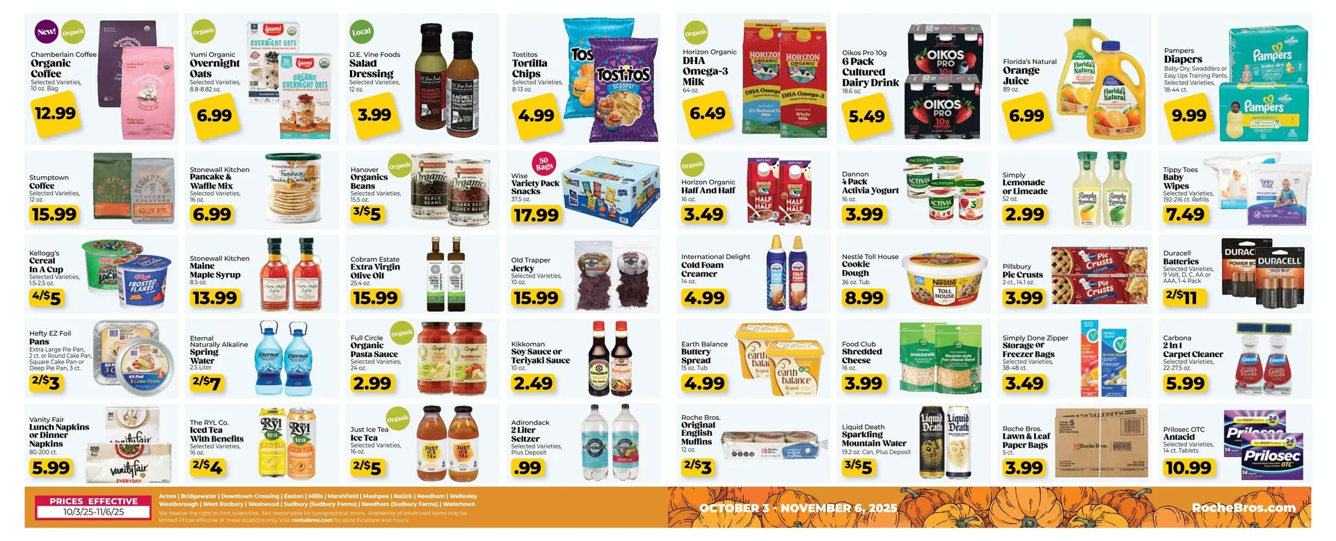 Weekly promotion Roche Bros. Sales spanning from October 3 to October 9 2025 - Page 6 for Catalogue 365