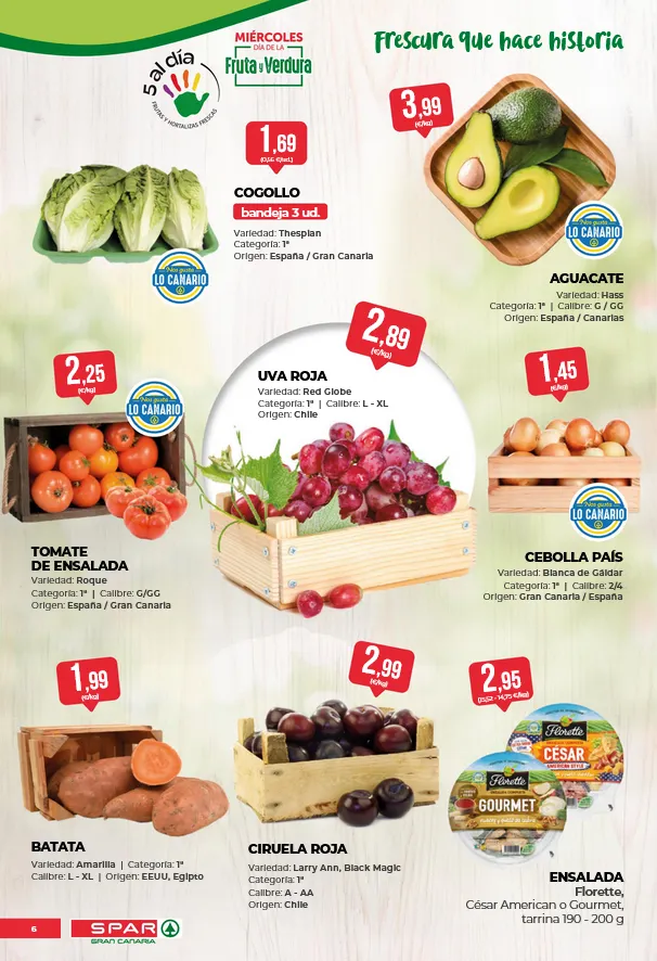 Catálogo de SPAR Gran Canaria Ofertas 31 de marzo al 16 de abril 2026 - Página 6