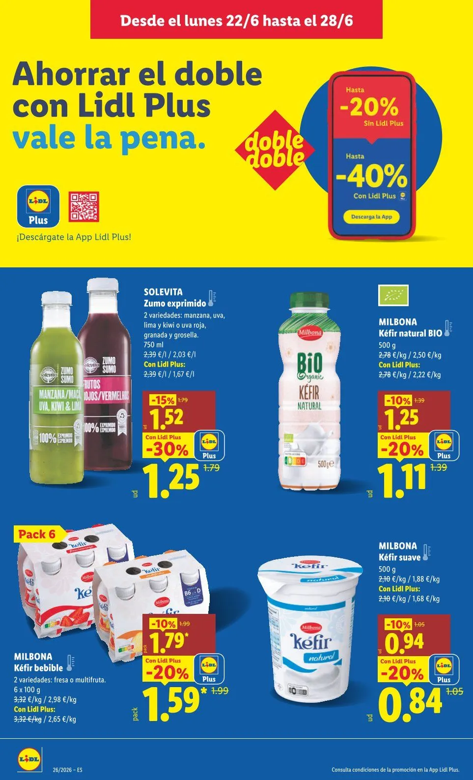 Catálogo de Lidl Ofertas 22 de junio al 28 de junio 2026 - Página 6