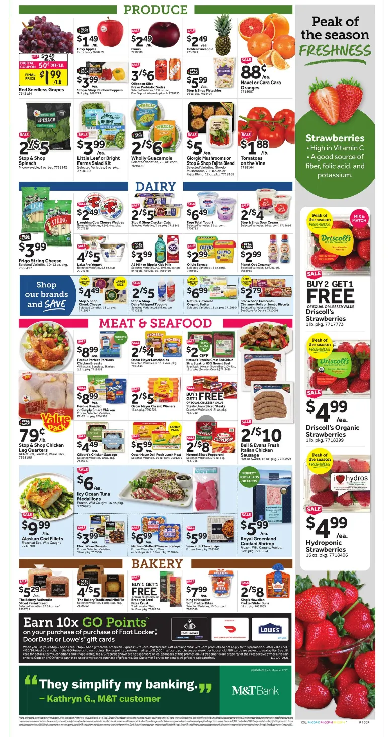 Weekly promotion Stop & Shop Sales spanning from April 24 to April 30 2026 - Page 6 for Catalogue 365