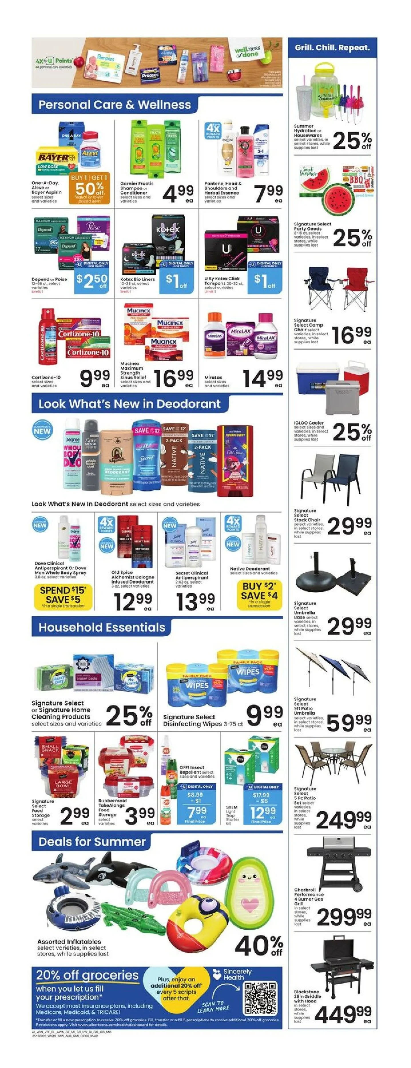 Weekly promotion Albertsons Sales spanning from May 20 to May 26 2026 - Page 6 for Catalogue 365