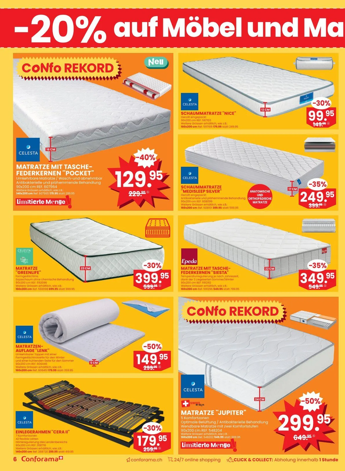 Conforama Prospekt von 11. März bis 24. März 2025 - Prospekt seite 6