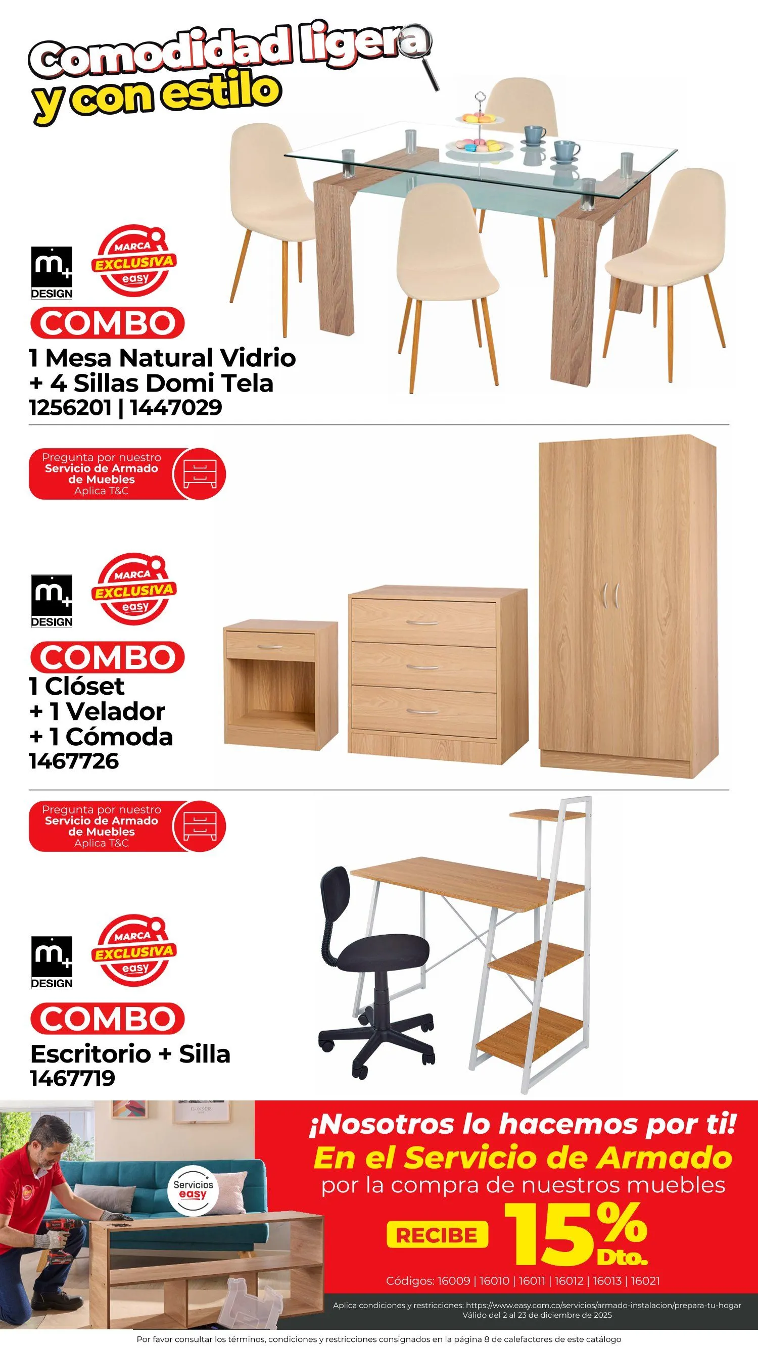 Catalogo de  Easy Ofertas 2 de diciembre al 23 de diciembre 2025 - Pag 6