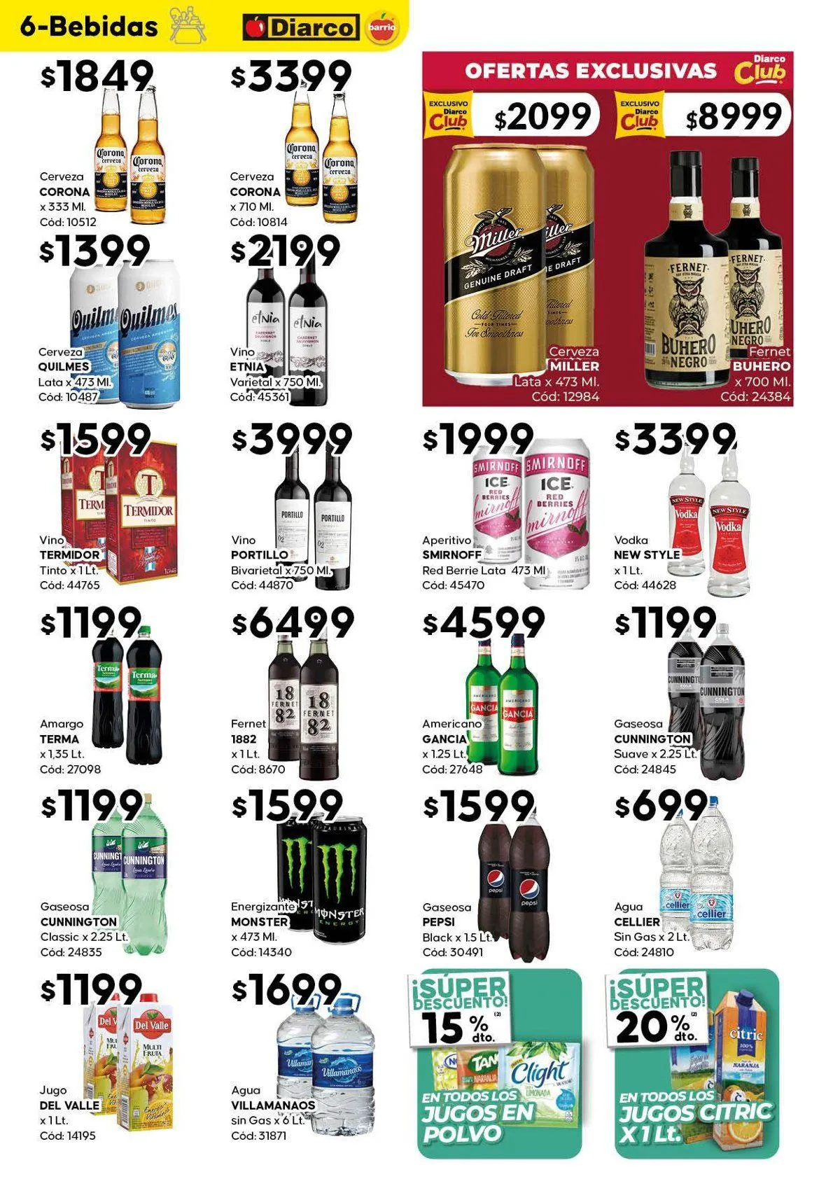 Ofertas de Diarco Ofertas 2 de febrero al 7 de febrero 2025 - Página 6 del catálogo