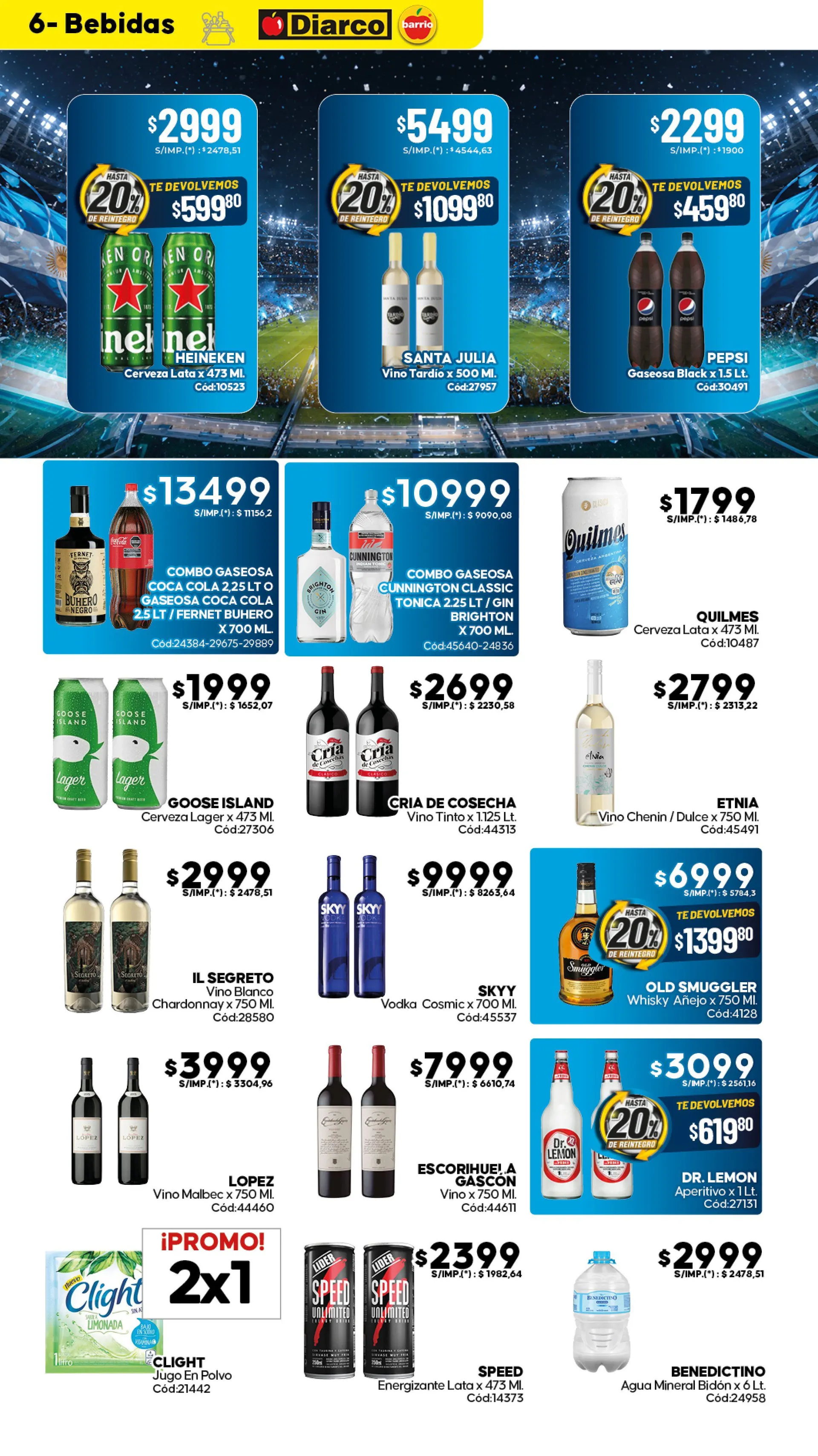 Ofertas de Ofertas Diarco 8 de junio al 12 de junio 2026 - Página 6 del catálogo