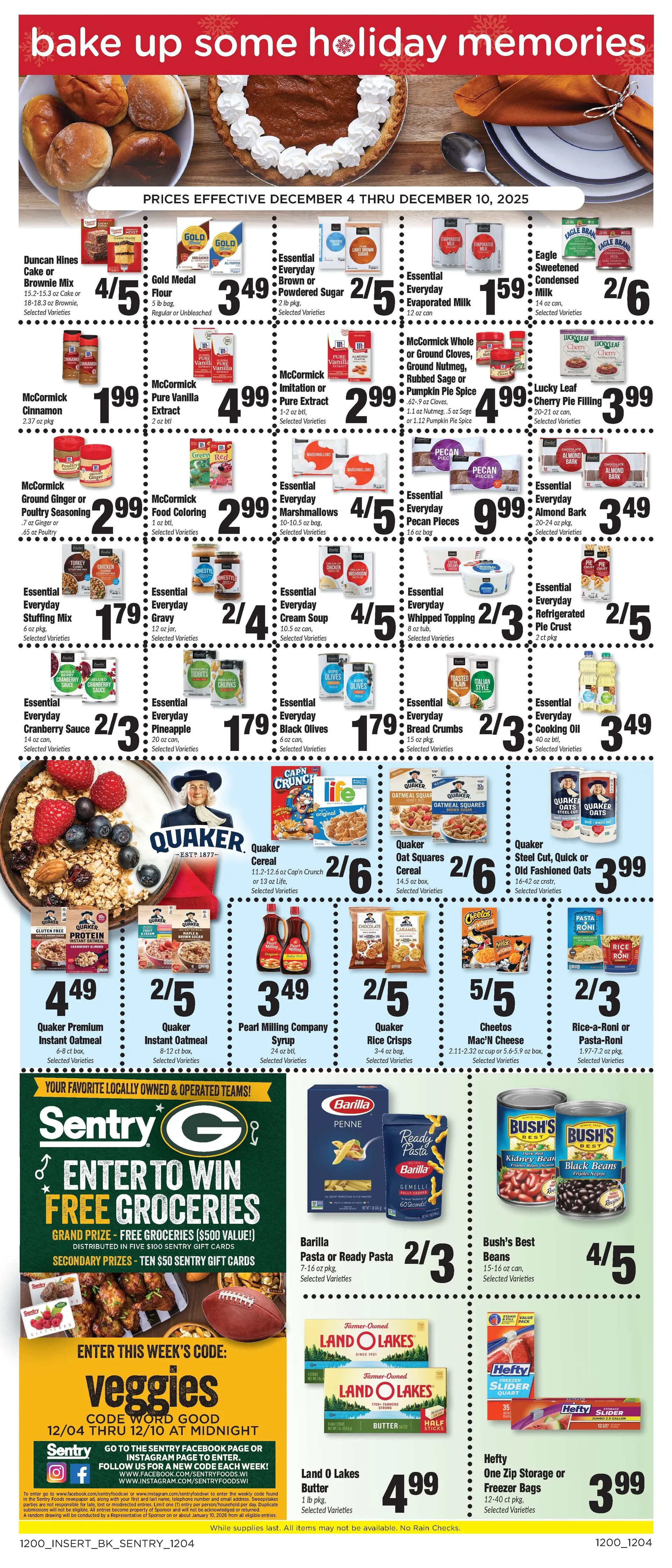 Weekly ad Sentry Foods Sales from December 4 to December 10 2025 - Page 6