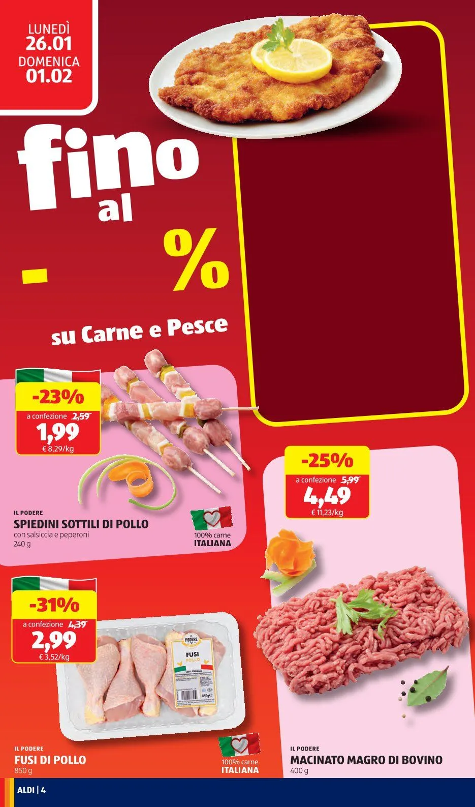 Volantini Aldi da 26 gennaio a 1 febbraio di 2026 - Pagina del volantino 6