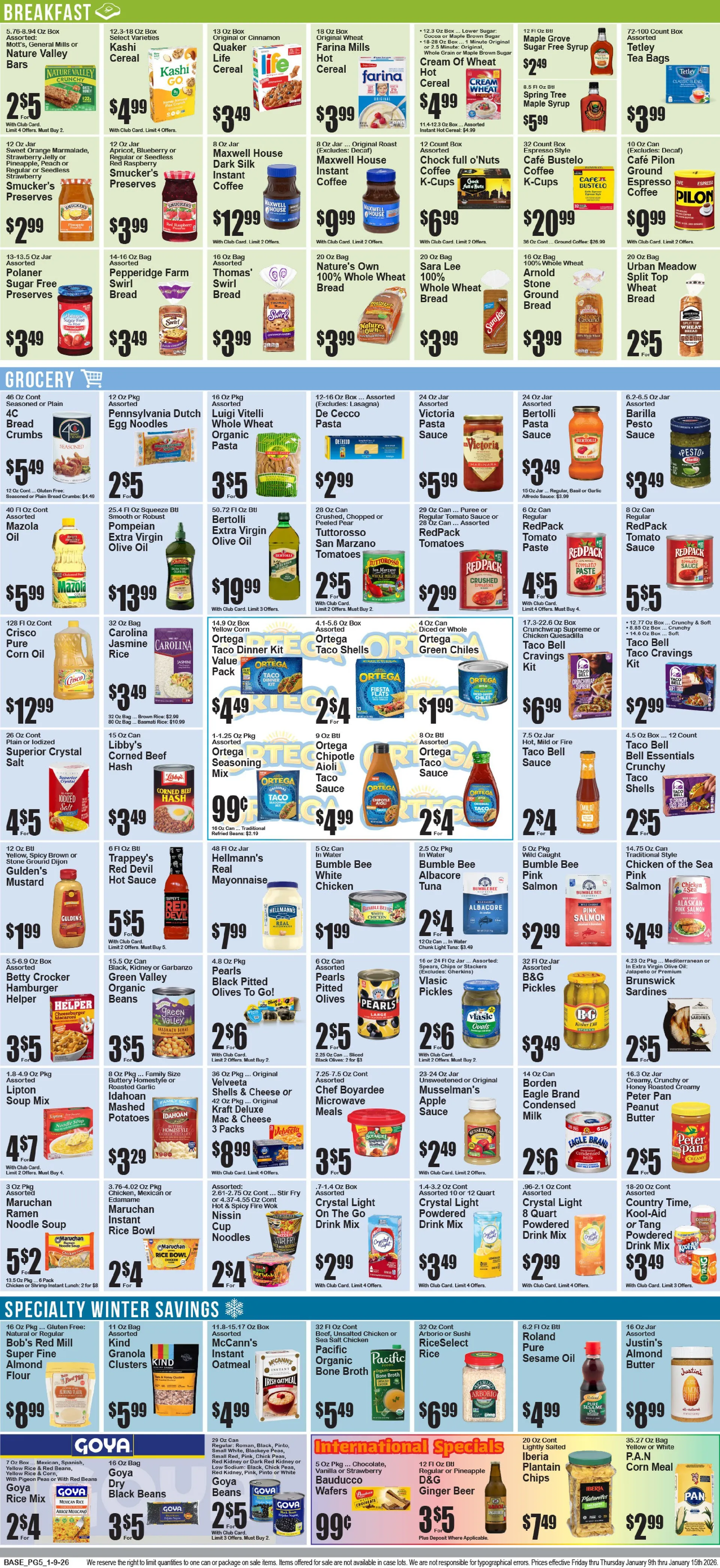 Weekly ad SuperFresh Sales from January 9 to January 15 2026 - Page 6
