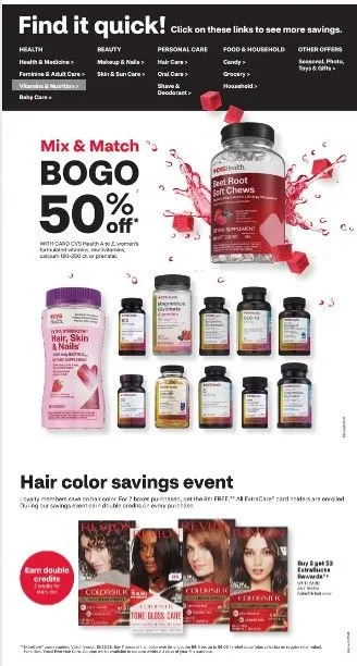 Weekly ad CVS Health Sales from July 20 to July 26 2025 - Page 6