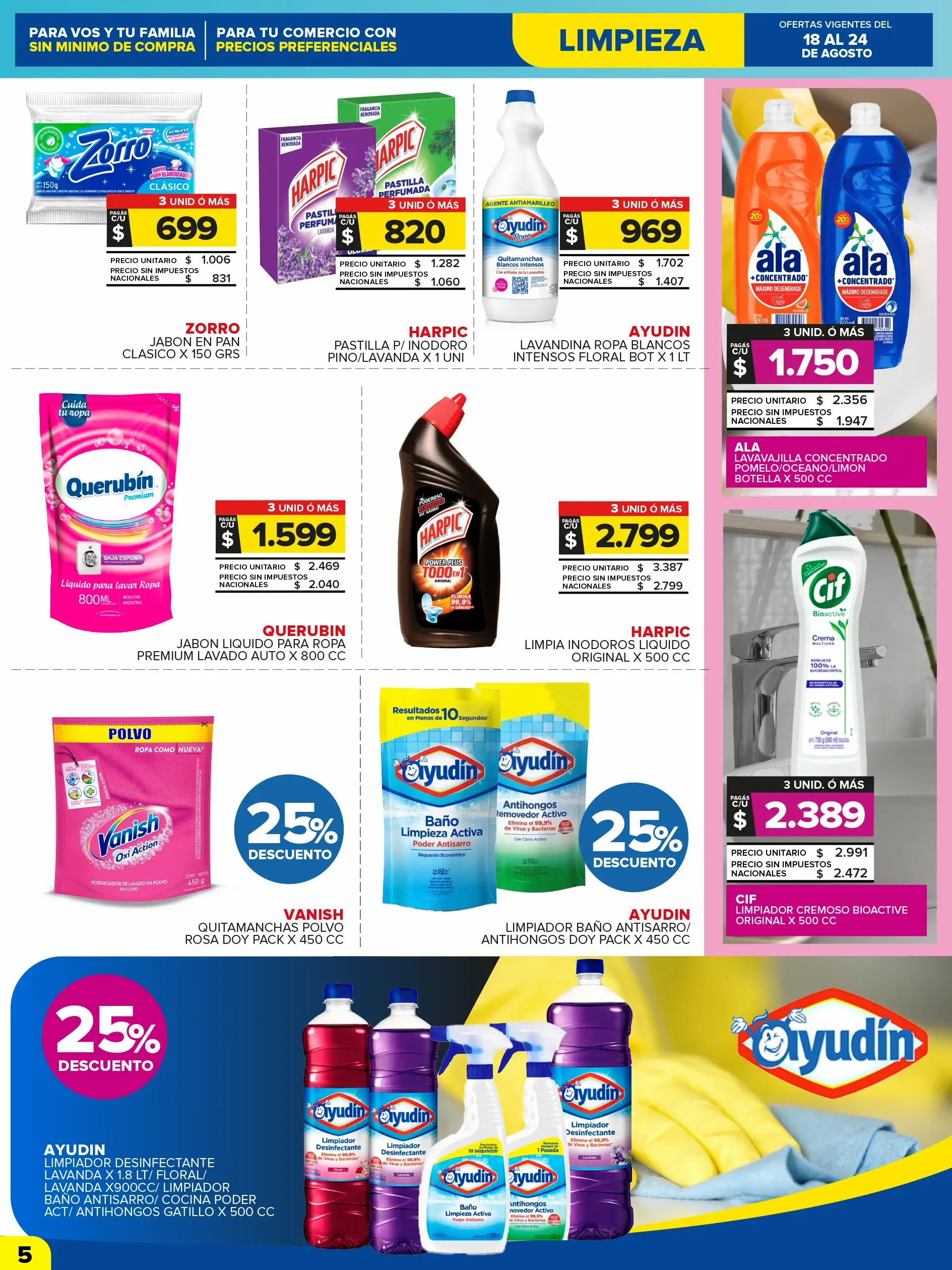 Ofertas de Carrefour Maxi Ofertas 18 de agosto al 24 de agosto 2025 - Página 5 del catálogo