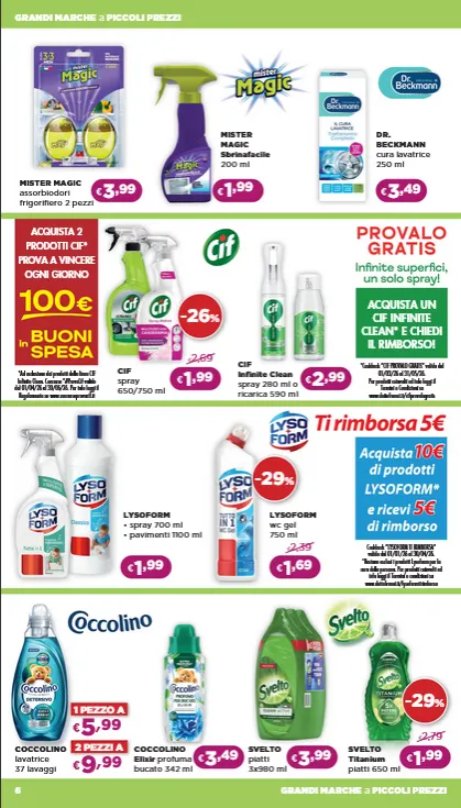 Volantini La Saponeria da 9 aprile a 29 aprile di 2026 - Pagina del volantino 6