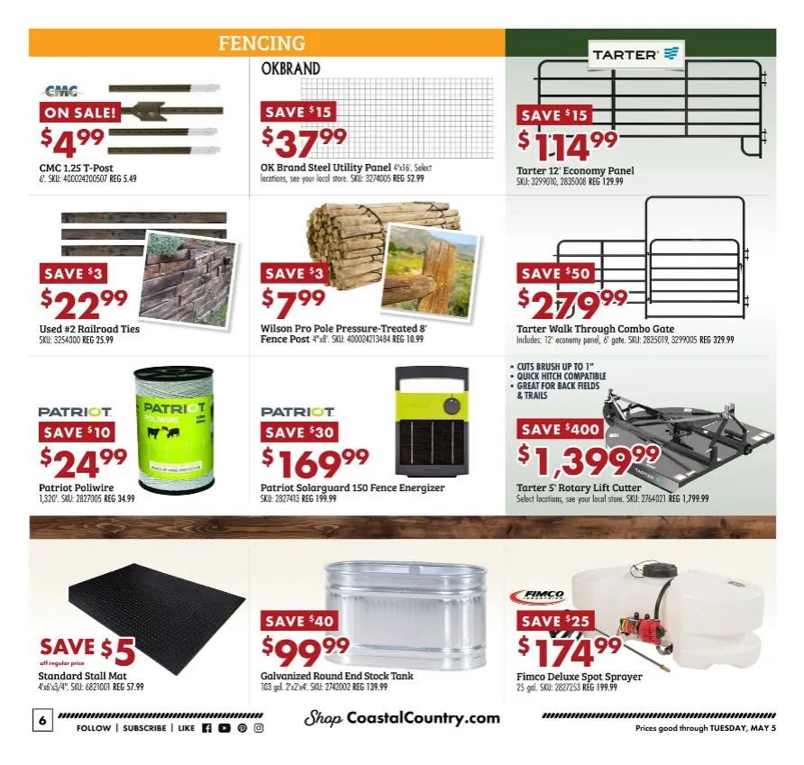 Weekly ad Coastal Farm & Ranch Sales from April 29 to May 5 2026 - Page 6