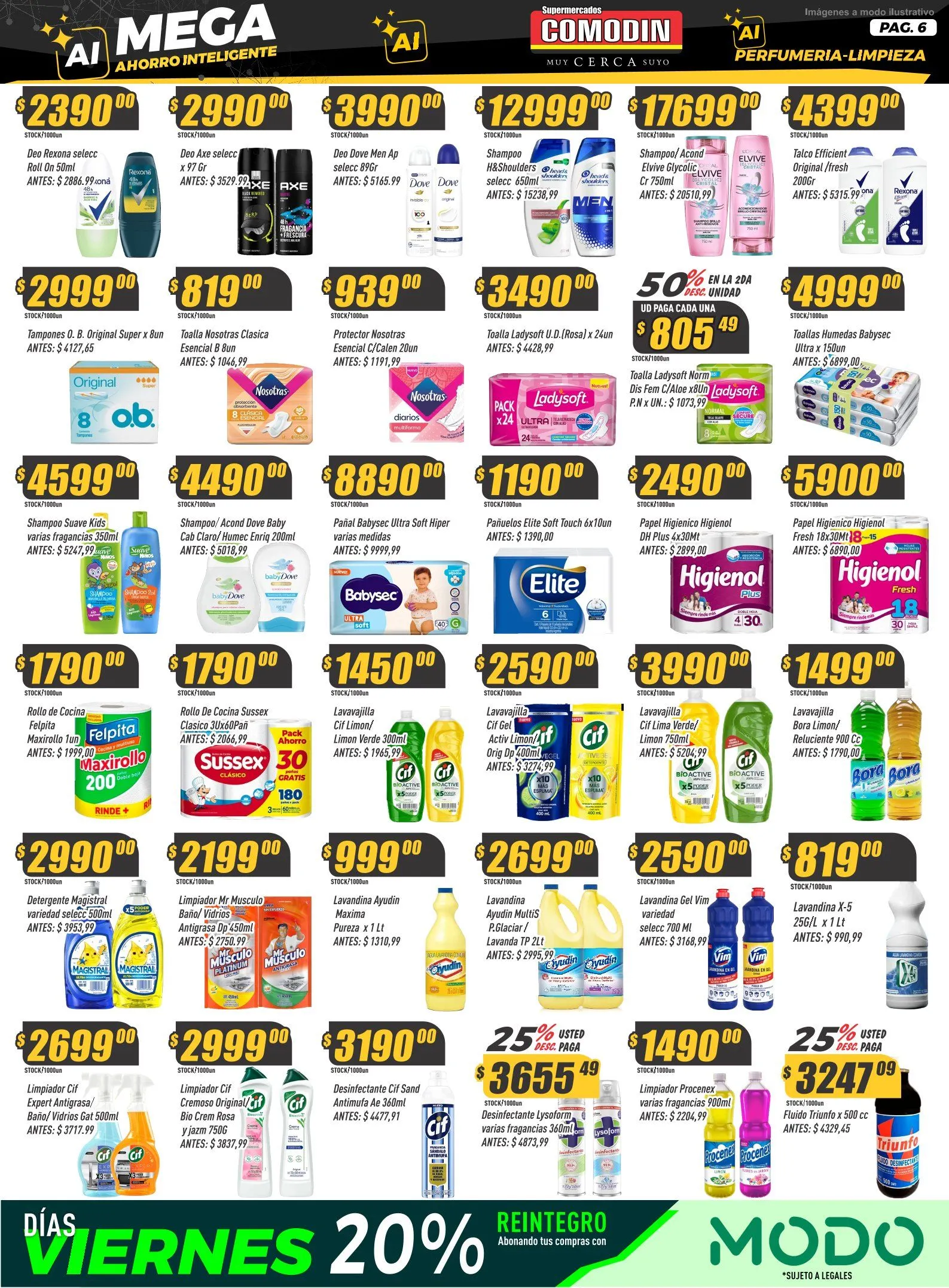 Ofertas de  Ofertas Supermercados Comodín  3 de junio al 11 de junio 2026 - Página 6 del catálogo
