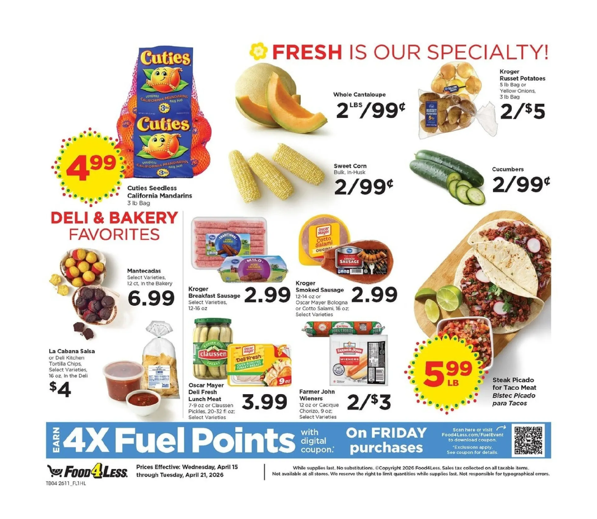 Weekly ad Food 4 Less Sales from April 15 to April 21 2026 - Page 6