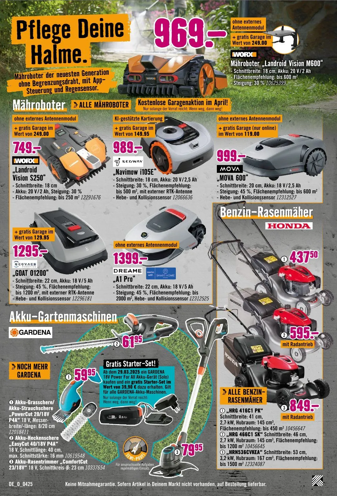 Hornbach Angebote von 10. April bis 7. Mai 2025 - Prospekt seite 6