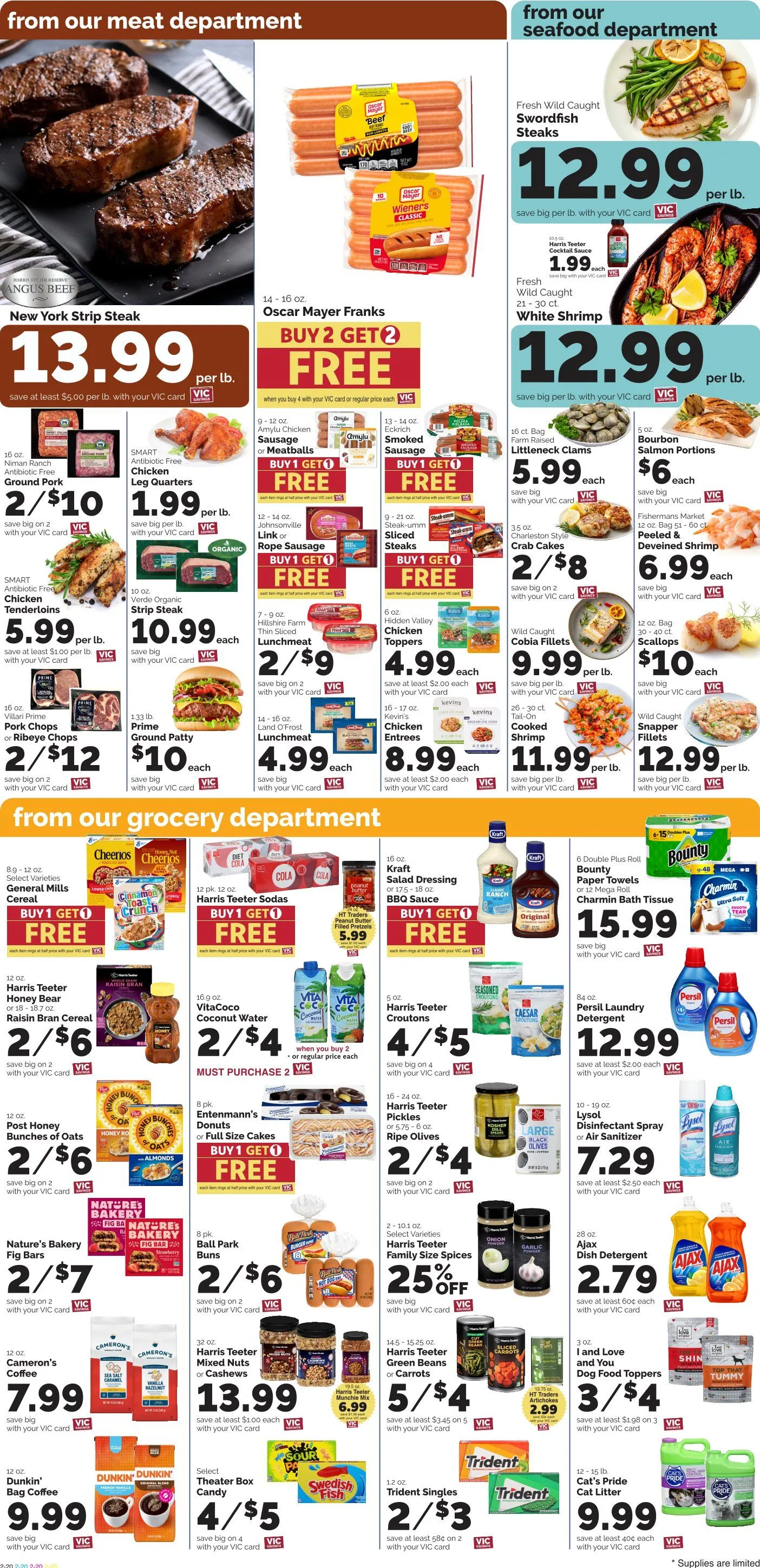 Weekly promotion Harris Teeter Sales spanning from June 3 to June 9 2026 - Page 6 for Catalogue 365