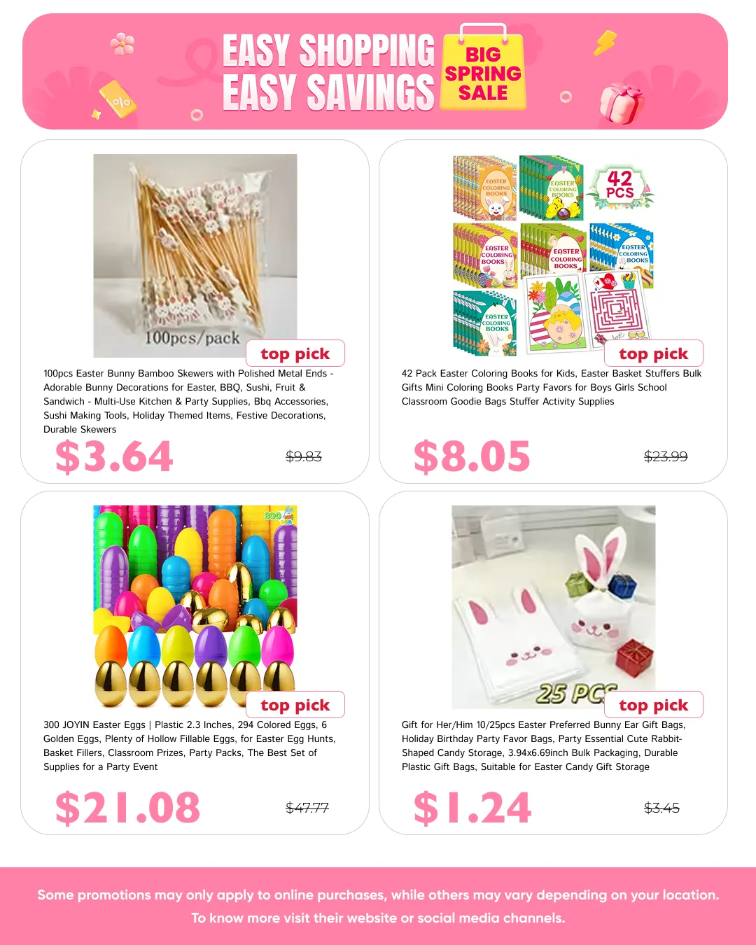 Weekly ad  Temu Sales from March 30 to April 20 2026 - Page 6