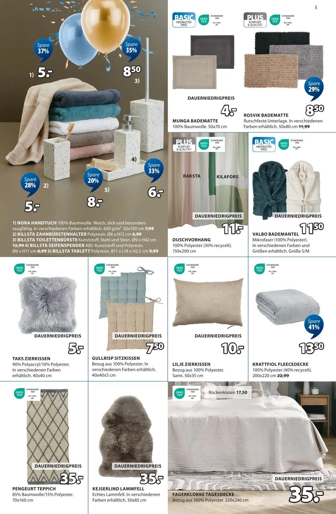 JYSK Prospekt von 31. März bis 3. Mai 2025 - Prospekt seite 6