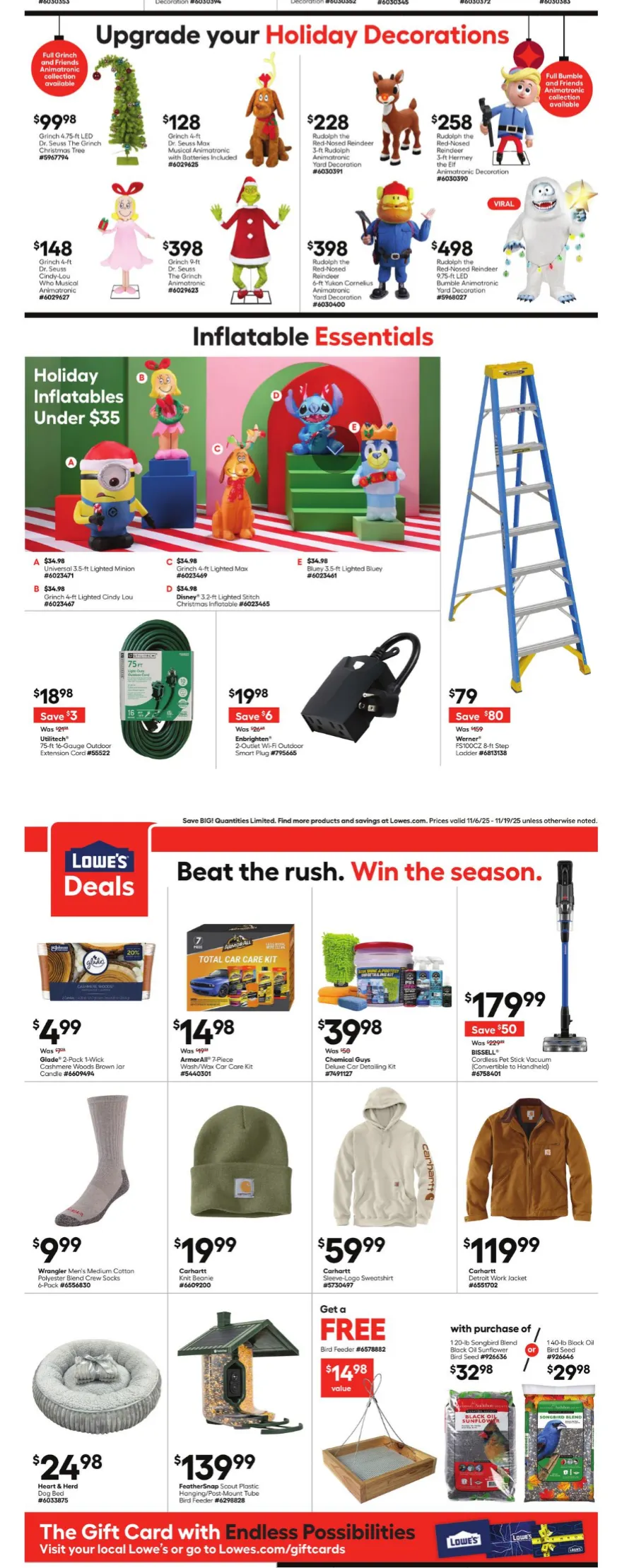 Weekly ad Lowe's Sales from November 6 to November 19 2025 - Page 6
