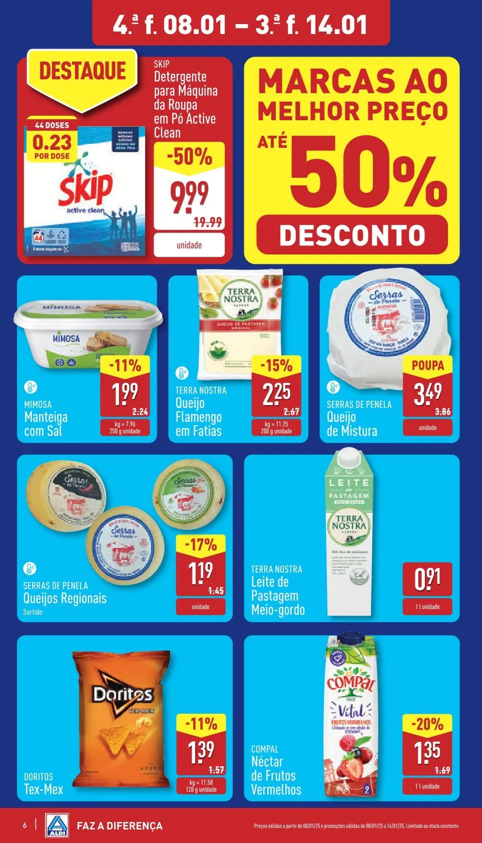 Folheto Aldi Ofertas de 8 de janeiro até 14 de janeiro 2025 - Pagina 6