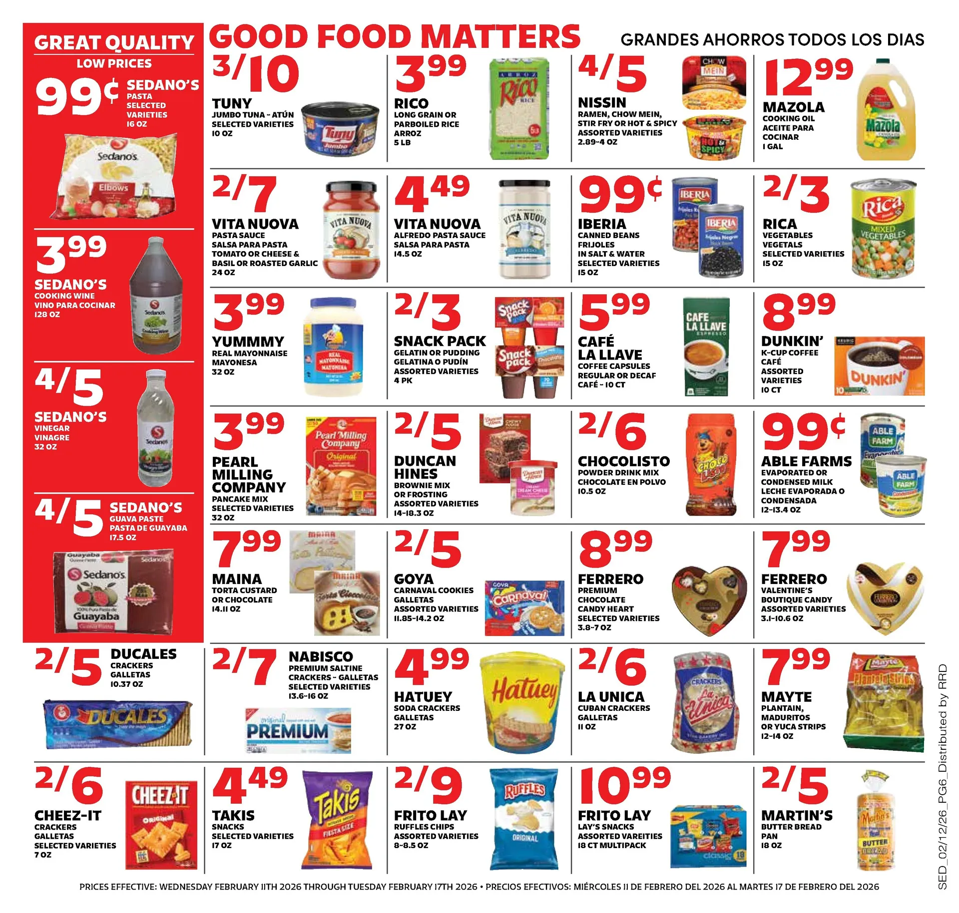 Weekly ad Sedano's Sales from February 11 to February 17 2026 - Page 6