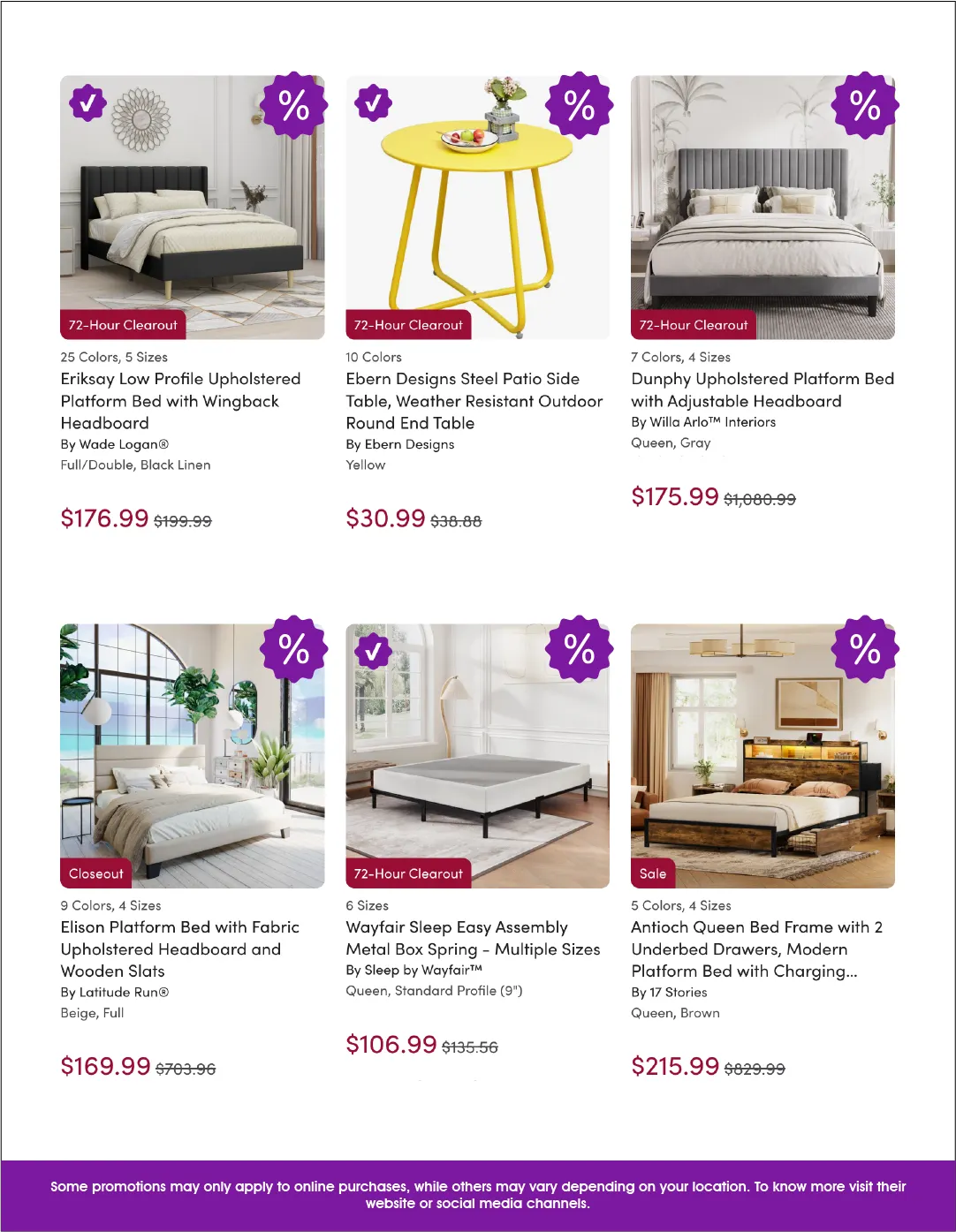 Weekly ad  Wayfair Sales from May 8 to May 22 2026 - Page 5