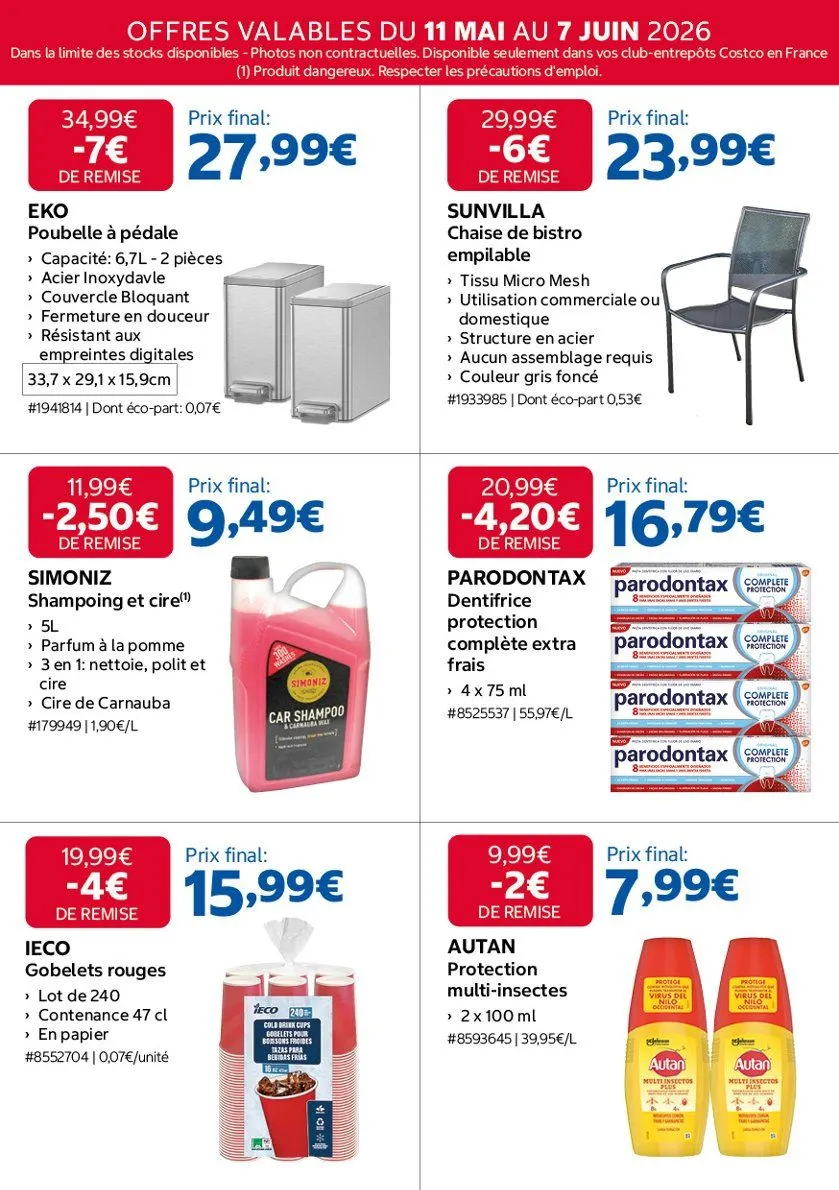 Costco Catalogue du 11 mai au 7 juin 2026 - Catalogue page 6