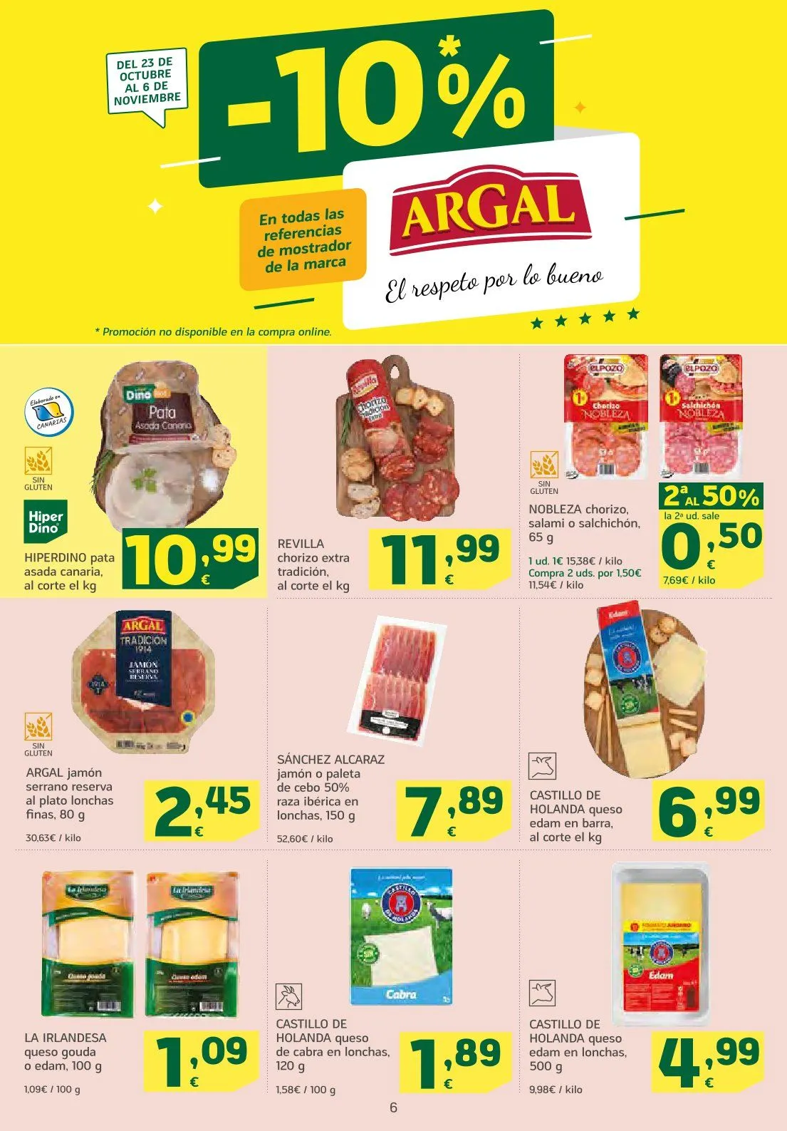 Catálogo de Ofertas de HiperDino 23 de octubre al 6 de noviembre 2025 - Página 6