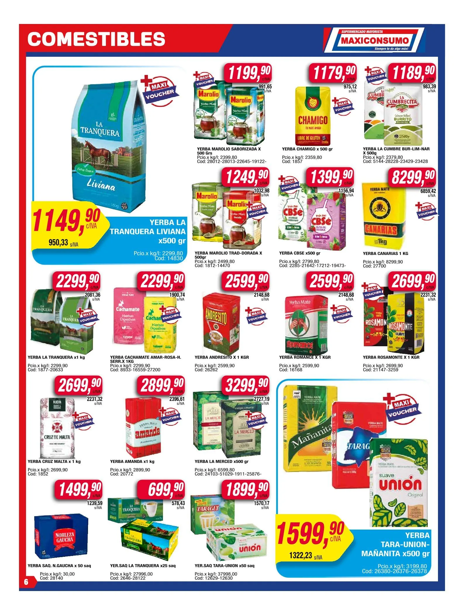 Ofertas de Ofertas Maxiconsumo 16 de junio al 22 de junio 2025 - Página 6 del catálogo