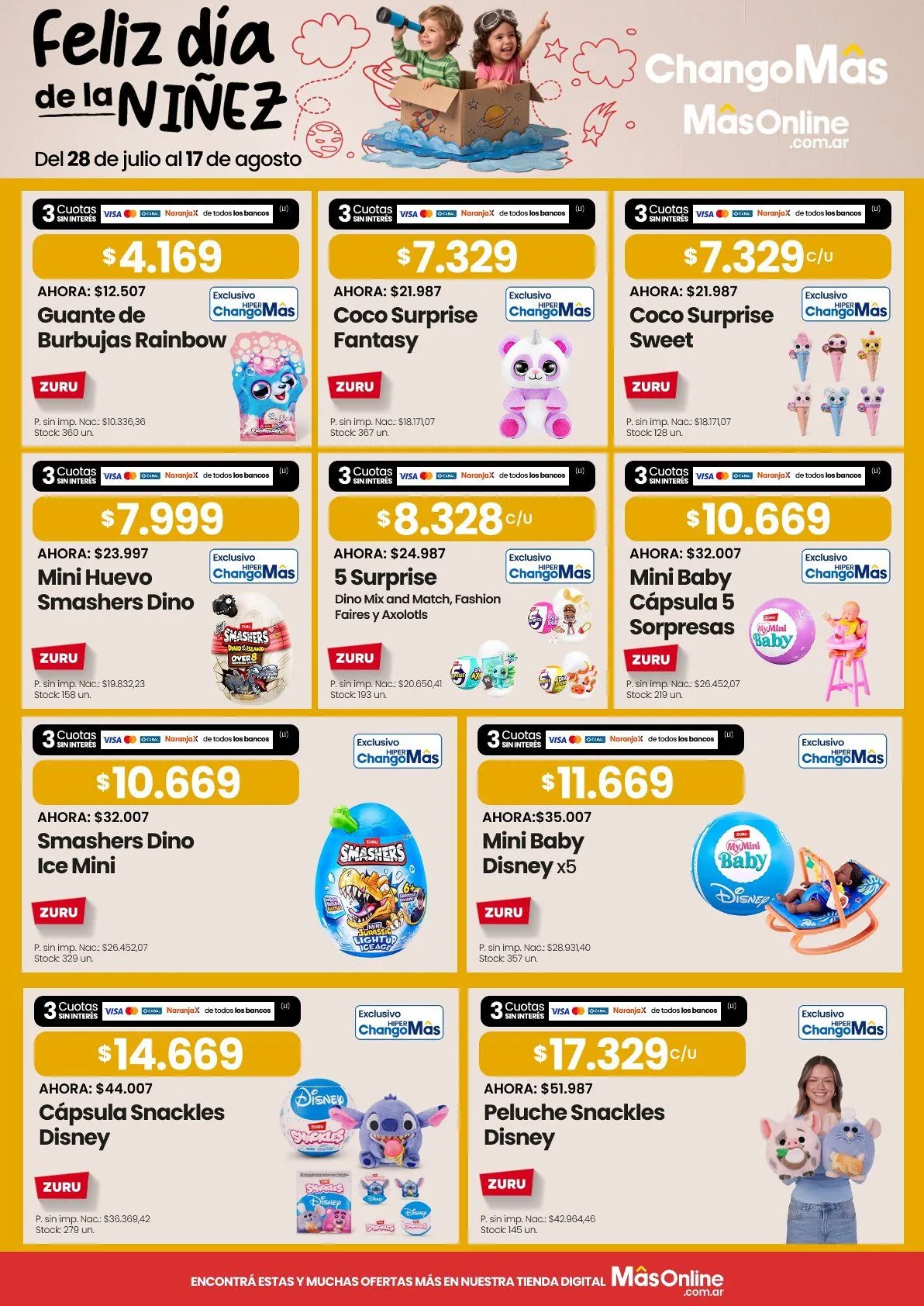 Ofertas de Changomas Ofertas 28 de julio al 17 de agosto 2026 - Página 6 del catálogo