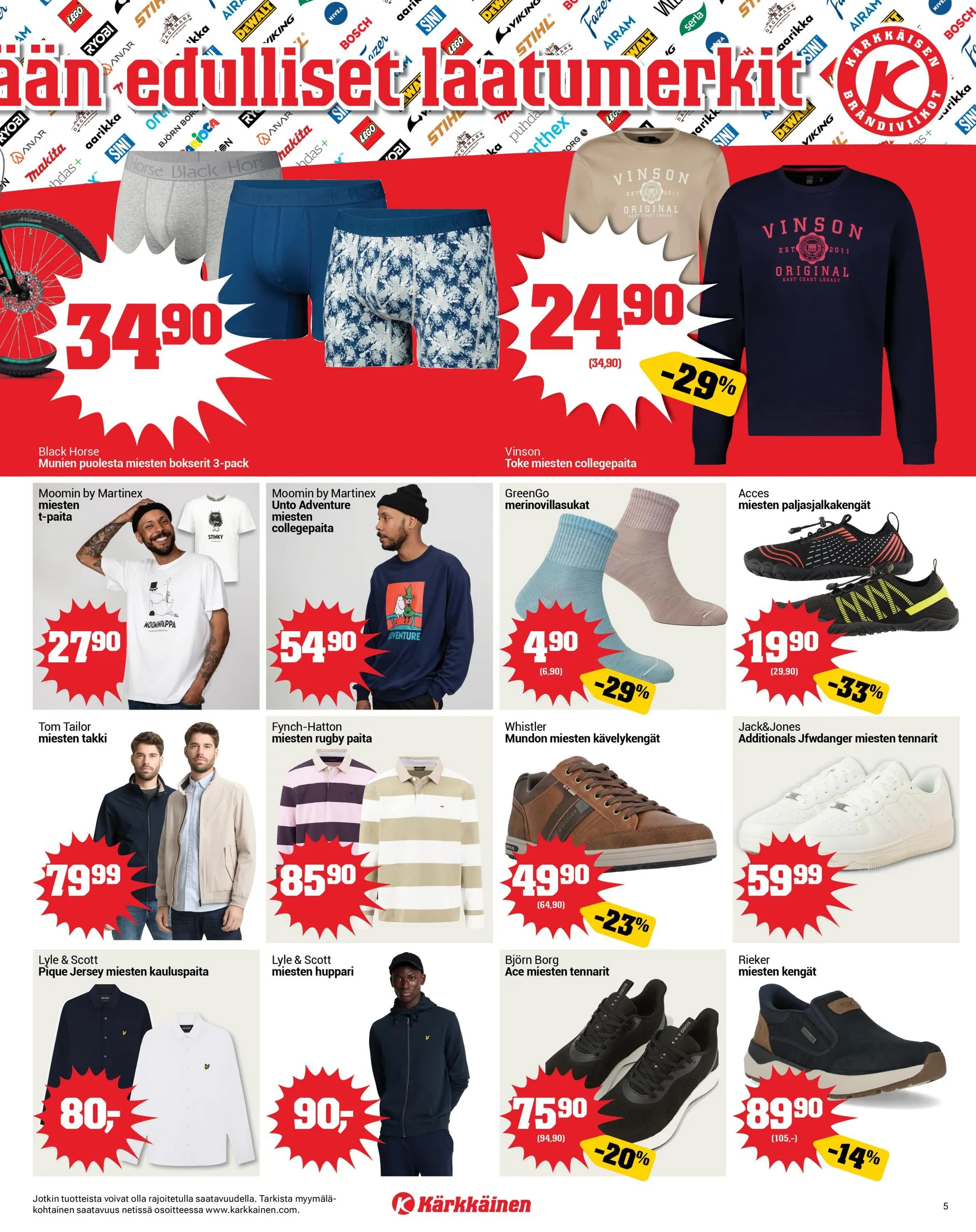  Kaupan Kärkkäinen uusimmat tarjoukset voimassa alkaen 1. maaliskuuta - 31. maaliskuuta 2026 - Tarjouslehti sivu 5