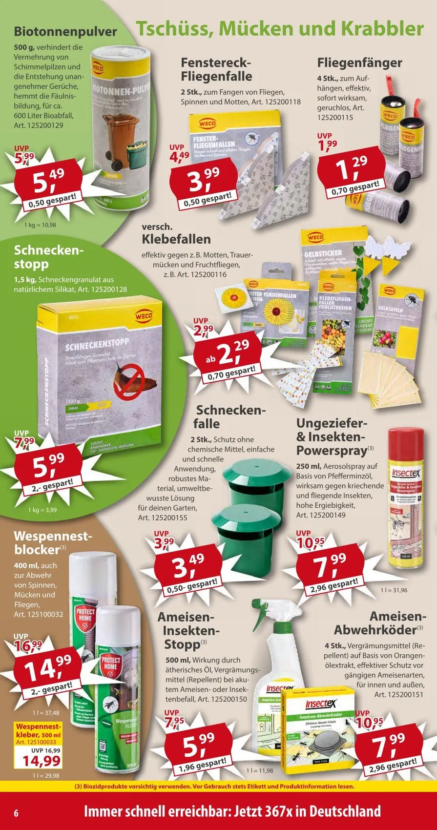 Sonderpreis-Baumarkt Angebote von 23. Mai bis 29. Mai 2026 - Prospekt seite 6