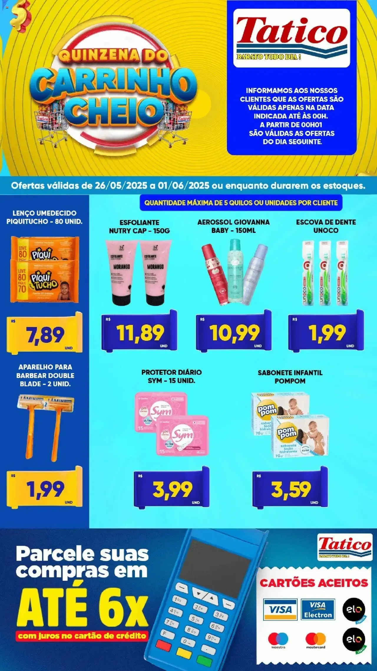 Encarte de Folhetos Tatico 26 de maio até 1 de junho 2025 - Pagina 6