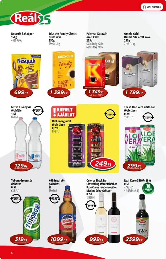 Katalógus Reál legfrissebb ajánlatai április 15.-tól április 26.-ig 2026. - Oldal 6