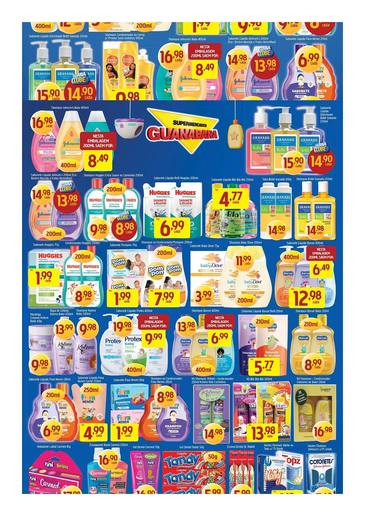 Encarte de Folhetos Supermercados Guanabara 23 de julho até 28 de julho 2026 - Pagina 6