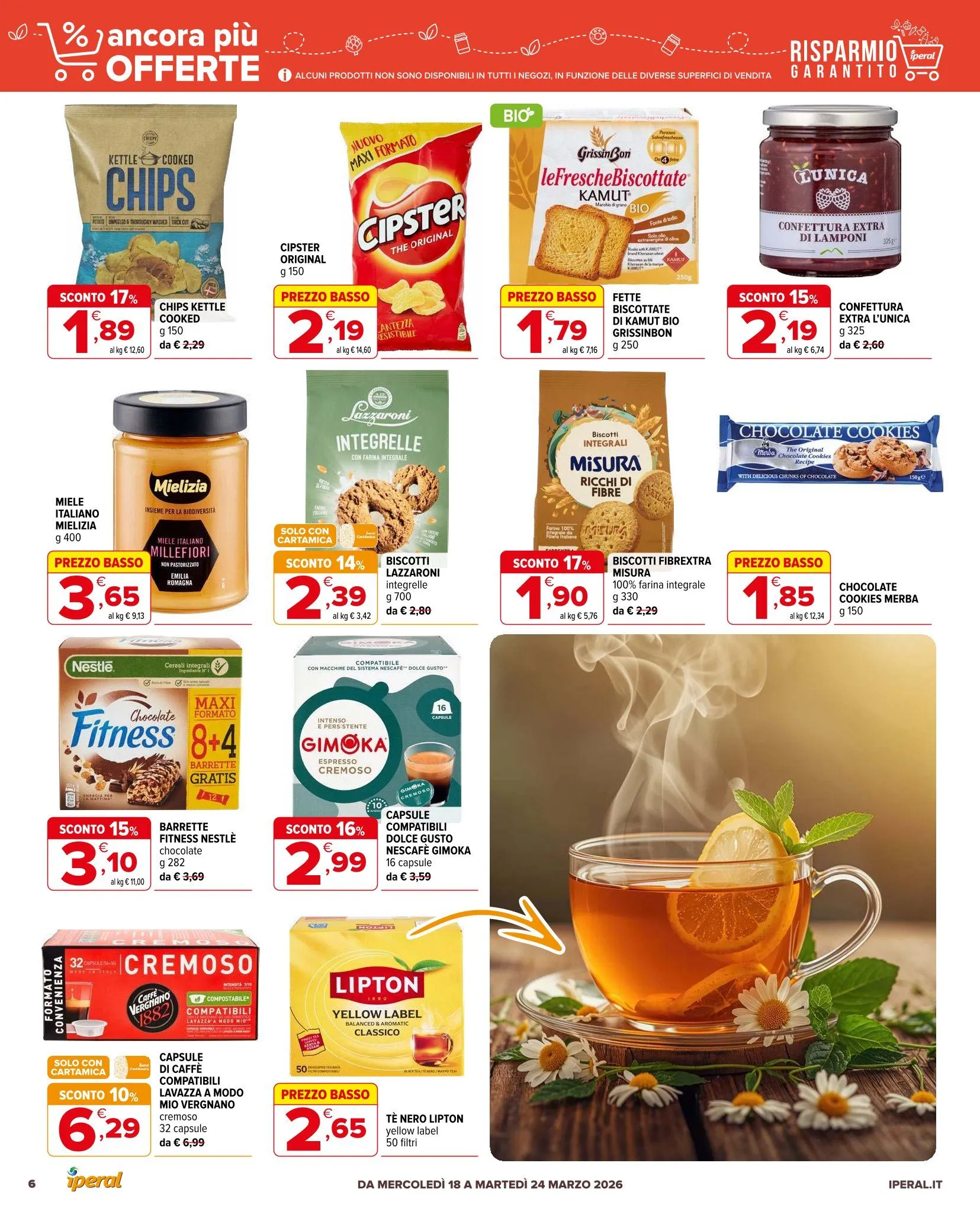 Volantini Iperal da 18 marzo a 24 marzo di 2026 - Pagina del volantino 6