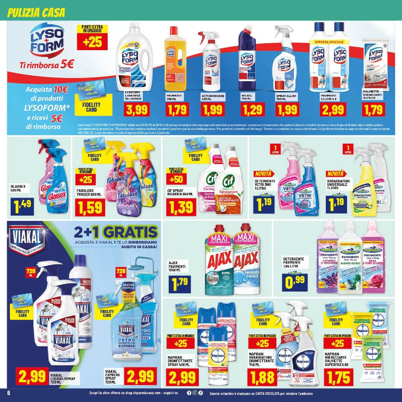 Risparmio Casa Volantino da 26 marzo a 11 aprile di 2026 - Pagina del volantino 6