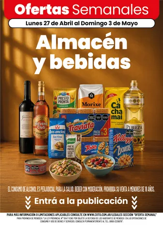 Ofertas de Coto Ofertas 27 de abril al 3 de mayo 2026 - Página 1 del catálogo