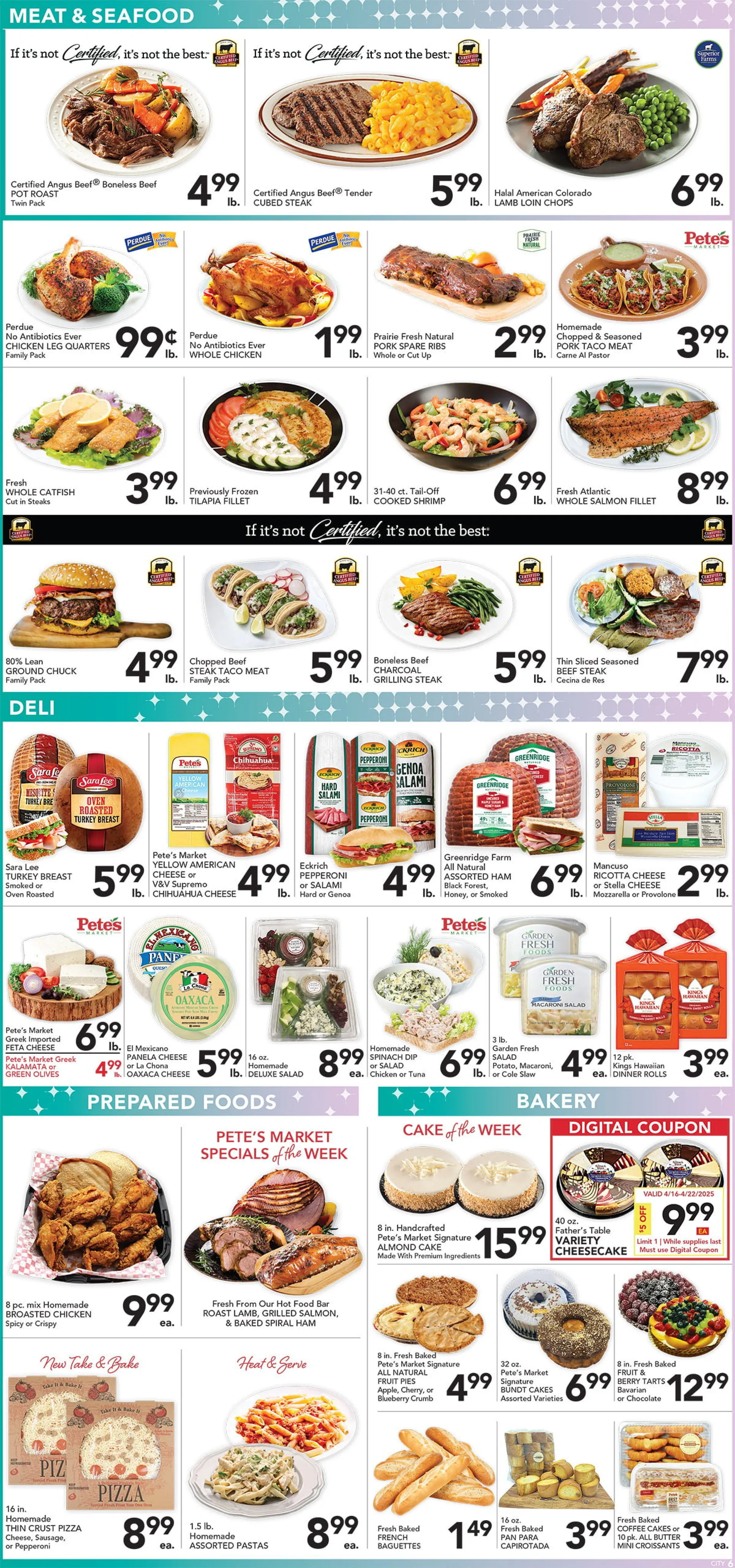 Weekly ad Pete's Fresh Market Sales from April 16 to April 22 2025 - Page 6