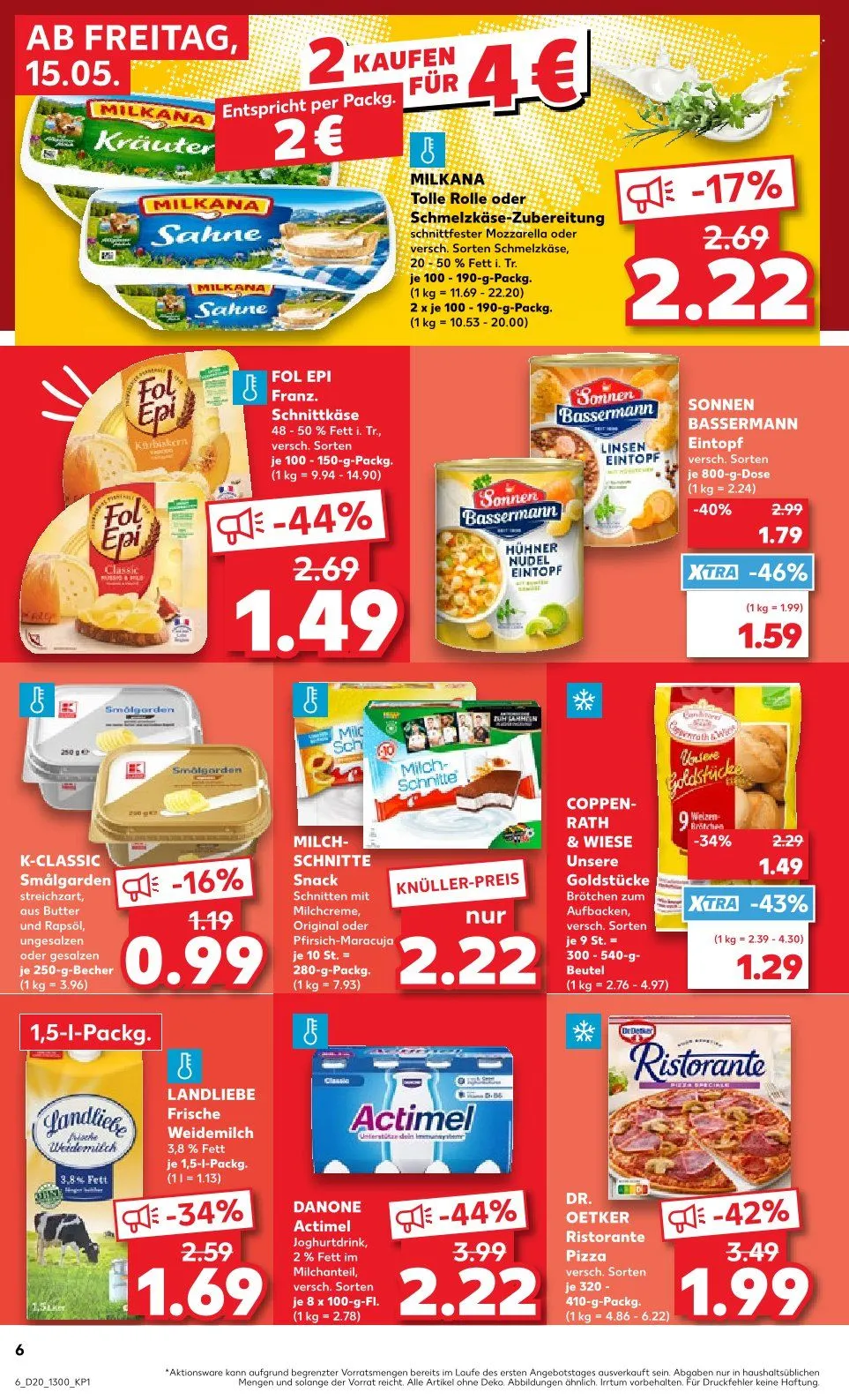  Kaufland Prospekte  von 15. Mai bis 20. Mai 2026 - Prospekt seite 6