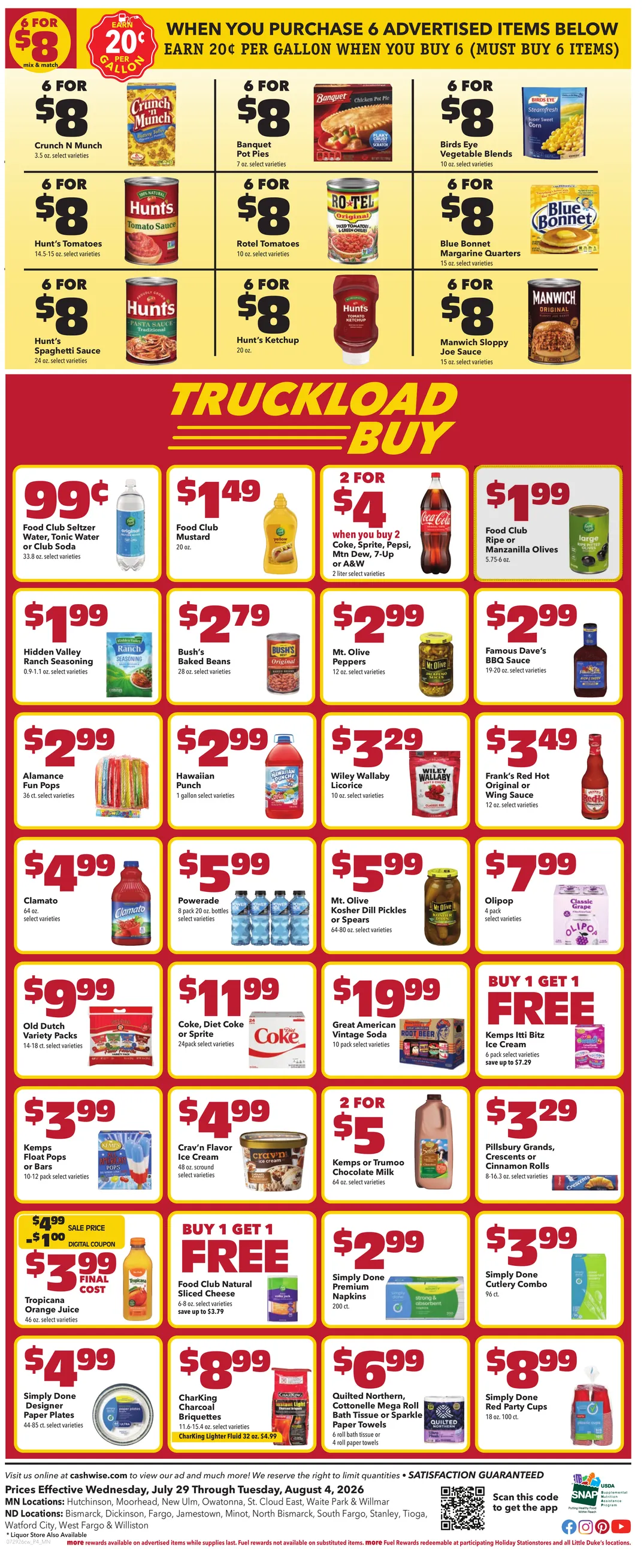 Weekly ad Cash Wise  Sales from July 29 to August 4 2026 - Page 6