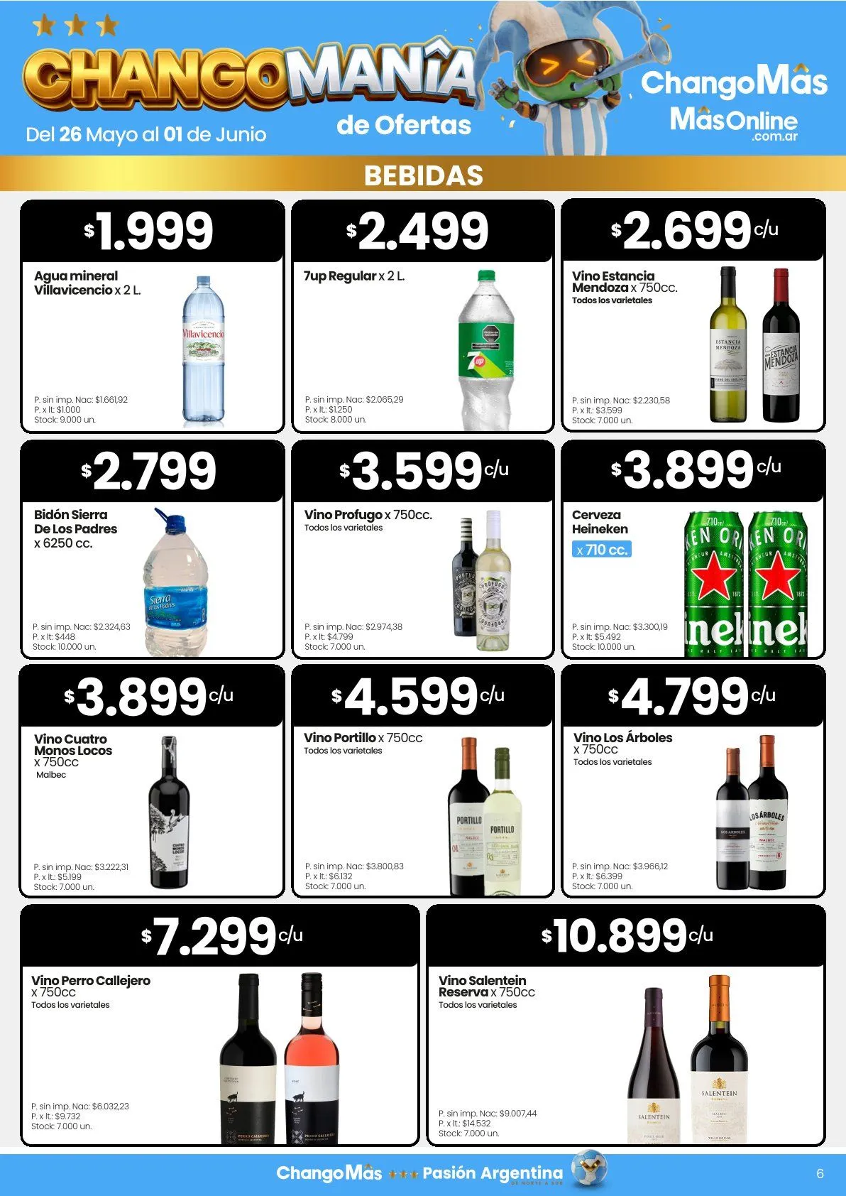 Ofertas de Changomas Ofertas 26 de mayo al 1 de junio 2026 - Página 6 del catálogo