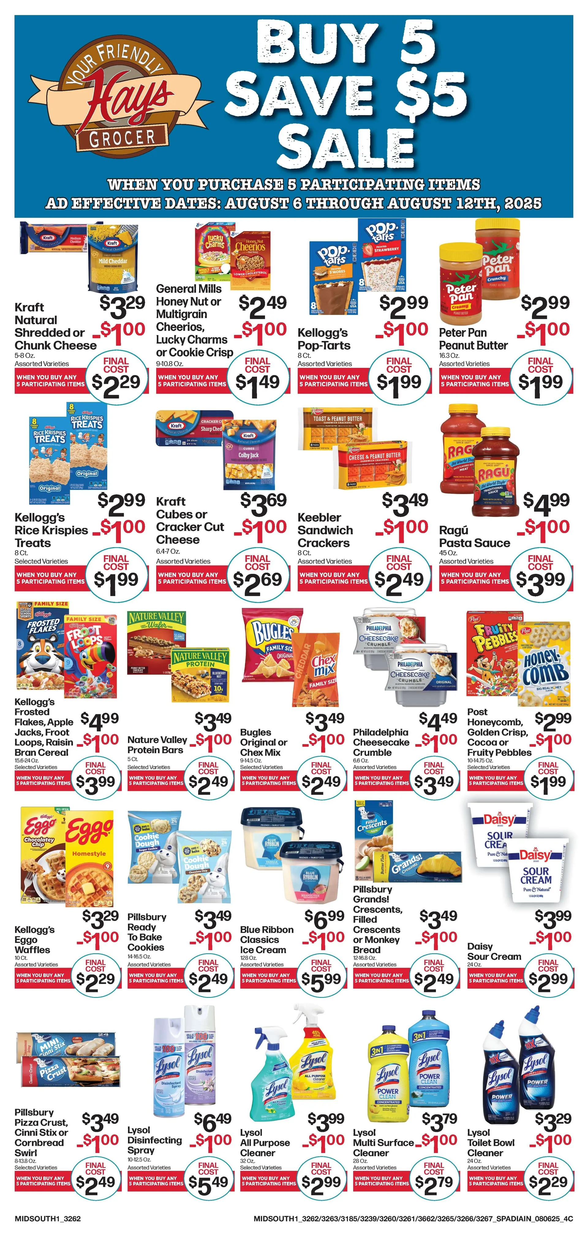 Weekly ad Hays Supermarket Sales from August 6 to August 11 2025 - Page 6