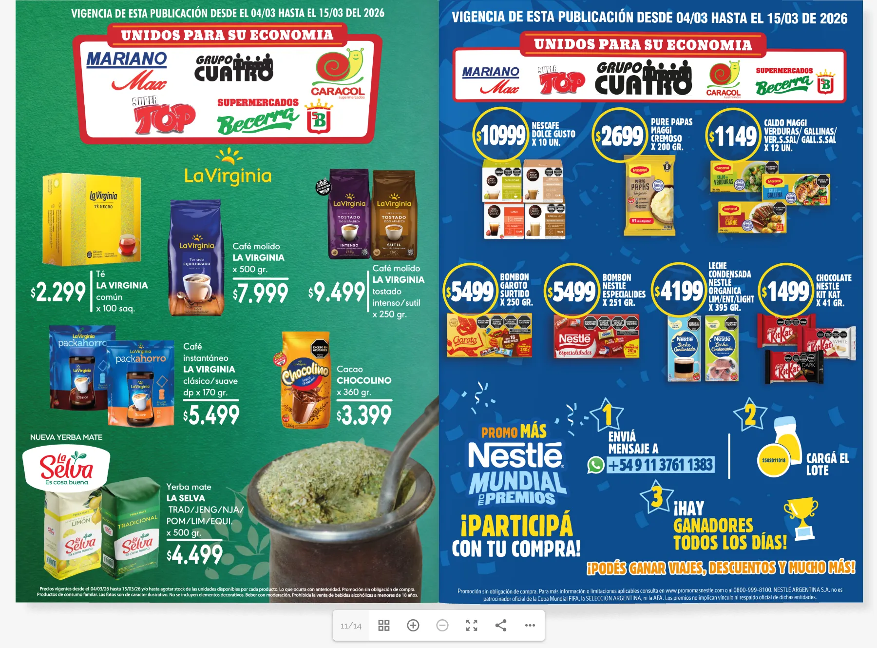 Ofertas de Ofertas Mariano Max - Últimos catálogos 3 de marzo al 16 de marzo 2026 - Página 6 del catálogo