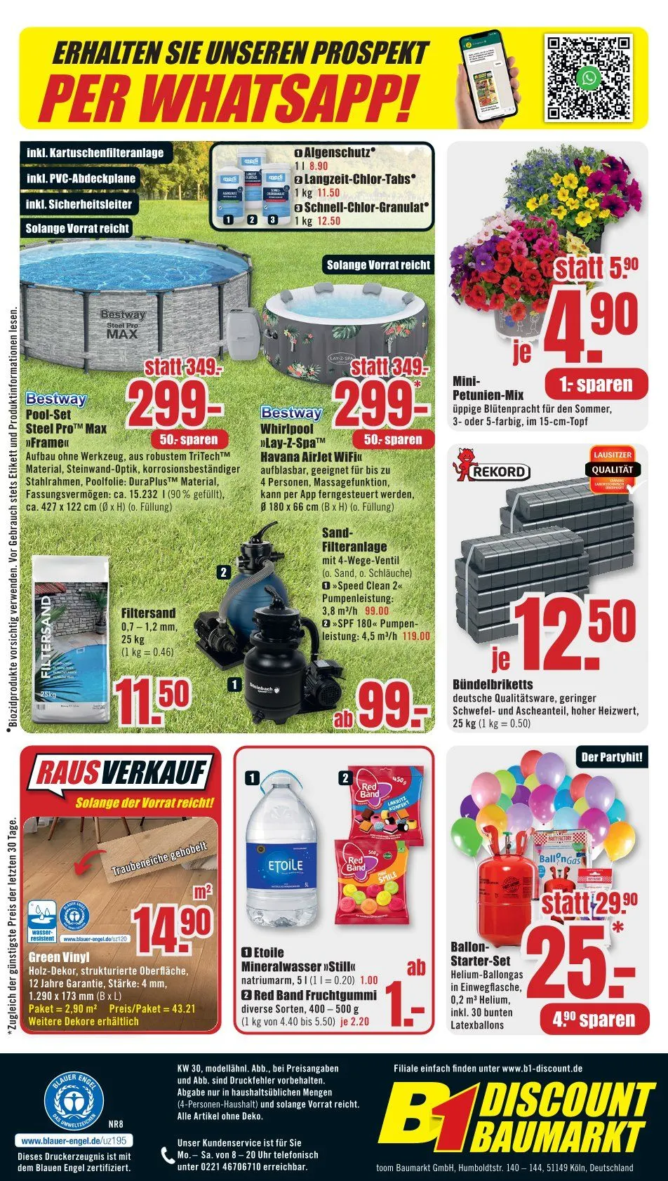 B1 Discount Baumarkt Sales von 18. Juli bis 24. Juli 2026 - Prospekt seite 6