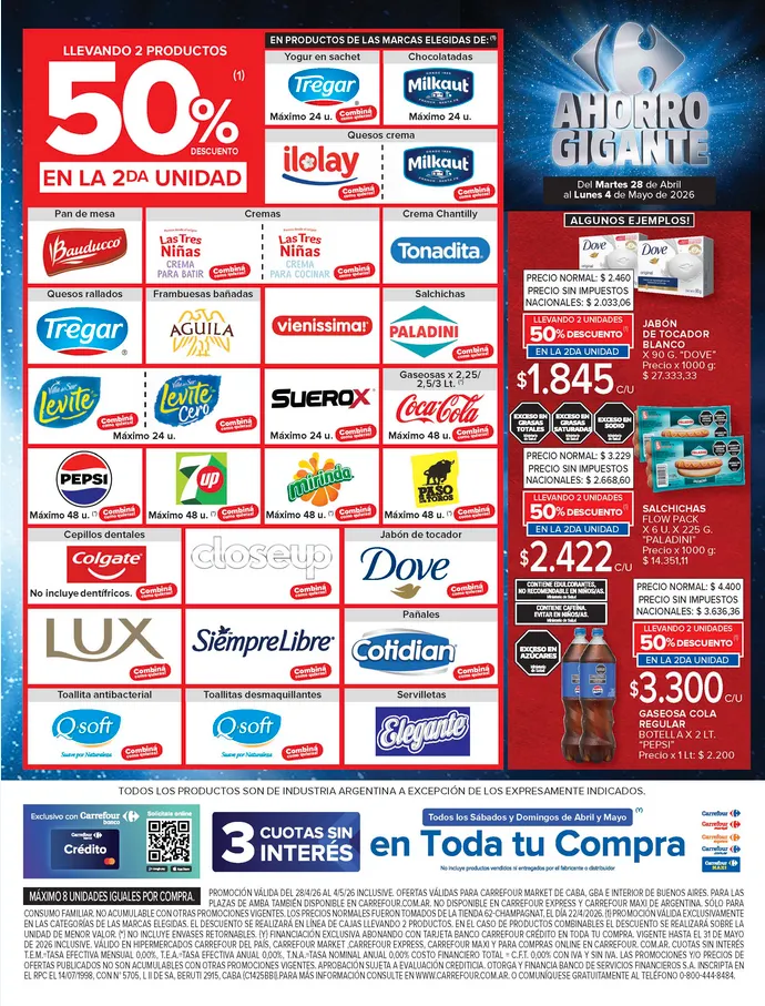Ofertas de  Ofertas Carrefour Market 28 de abril al 4 de mayo 2026 - Página 6 del catálogo