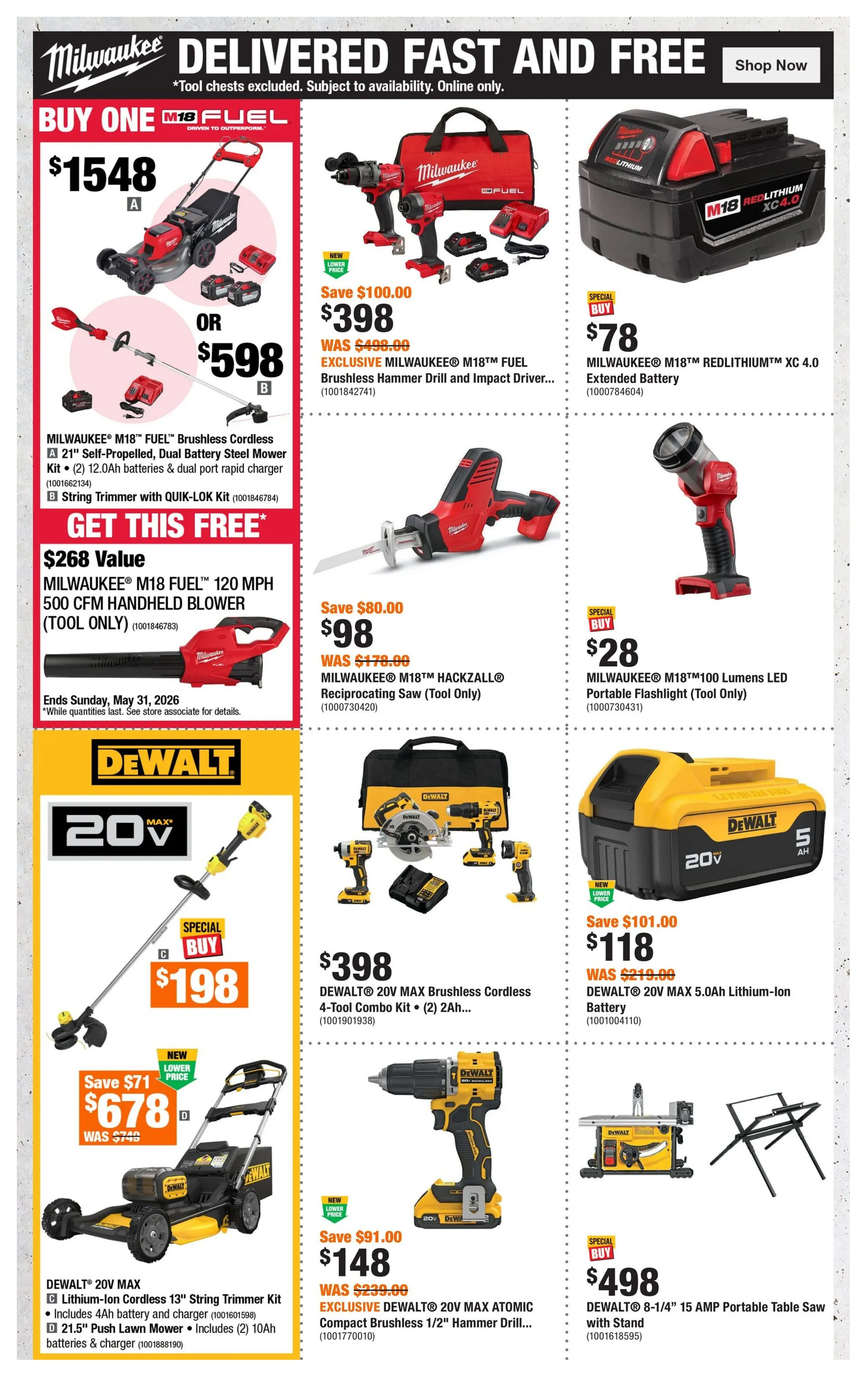 The Home Depot Sales from April 2 to April 15 2026 - flyer page 6