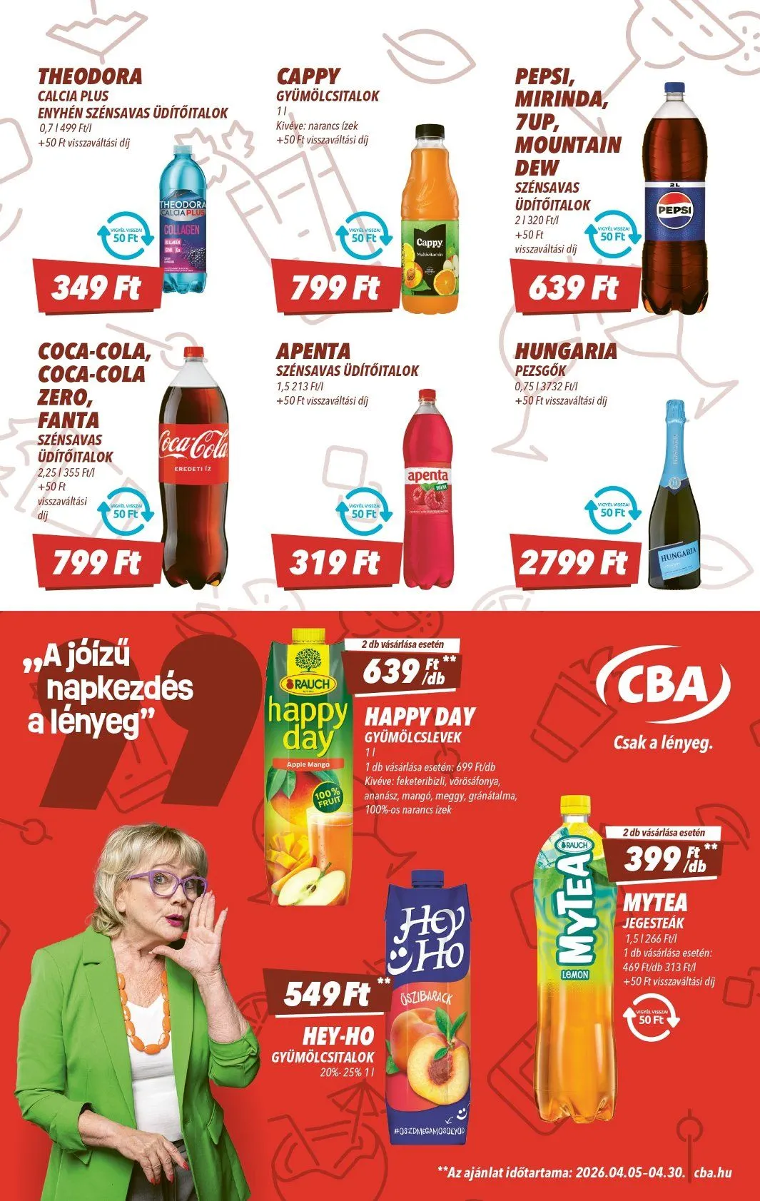 Katalógus CBA Ajánlatai április 23.-tól április 29.-ig 2026. - Oldal 6
