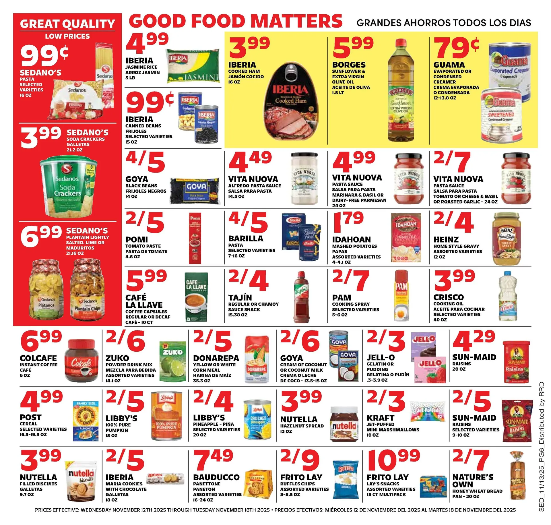 Weekly ad Sedano s Sales from November 12 to November 18 2025 - Page 6